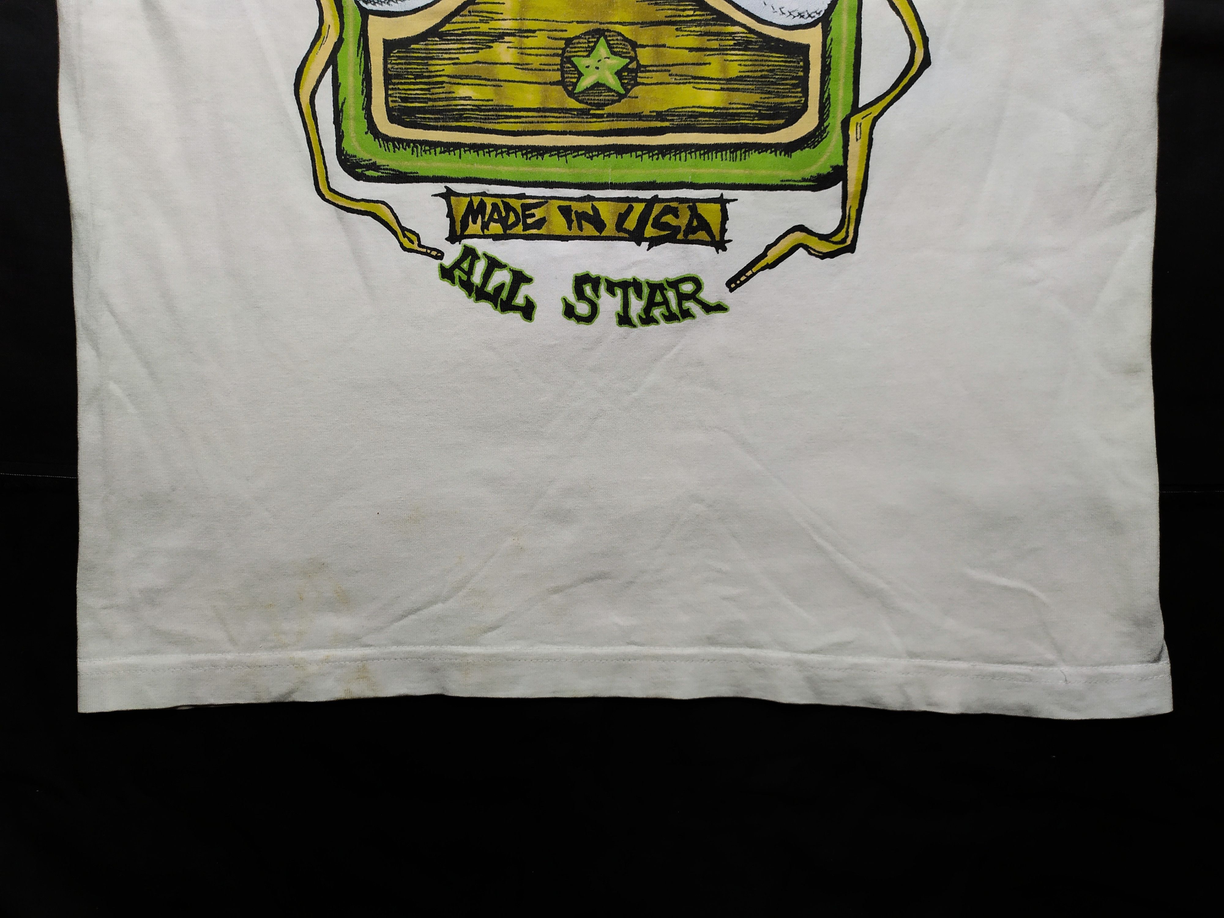 Converse Vintage 90's Converse Tee Made In USA Print Size US M / EU 48-50 / 2 - 10 Thumbnail