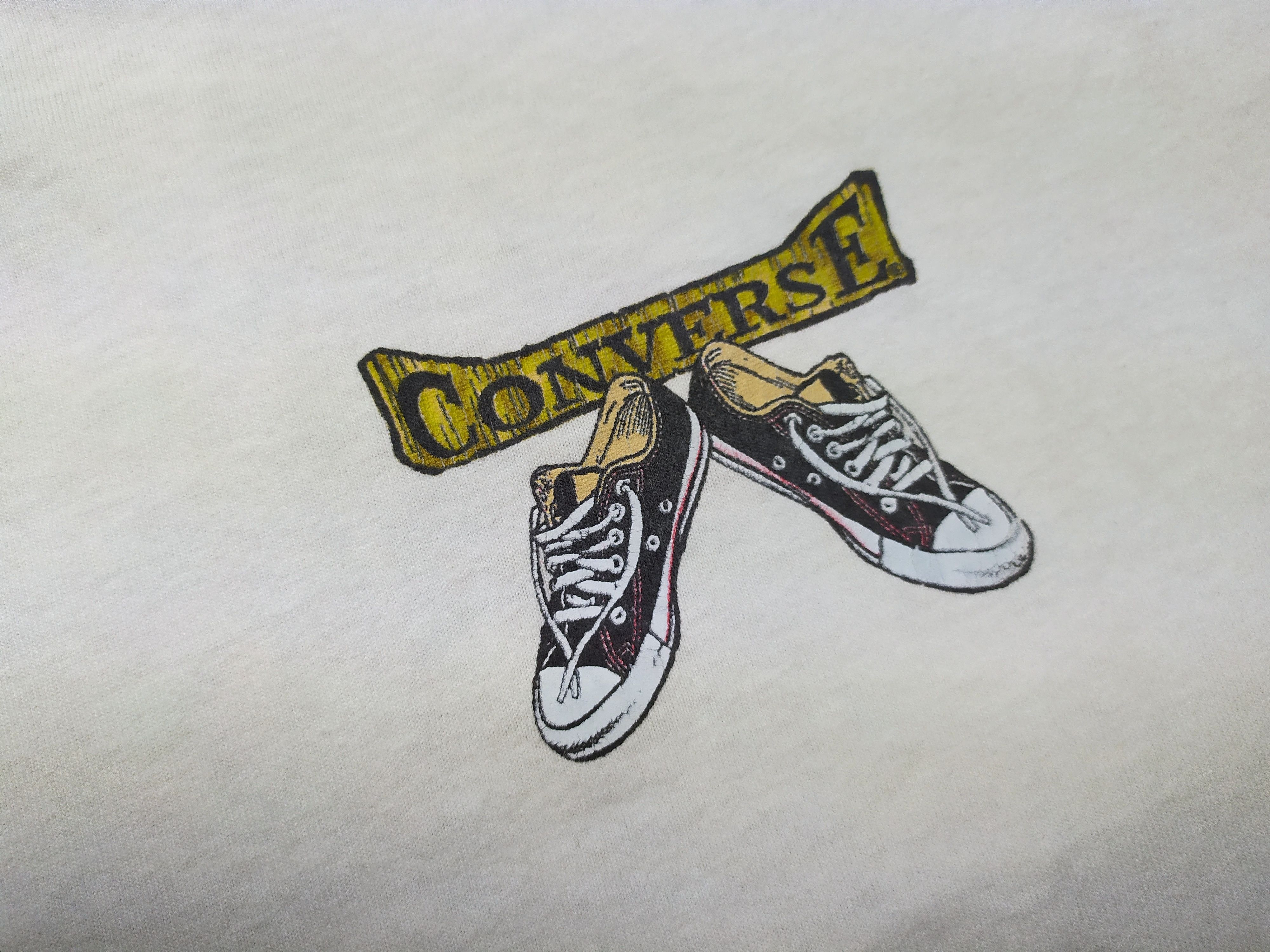 Converse Vintage 90's Converse Tee Made In USA Print Size US M / EU 48-50 / 2 - 6 Thumbnail