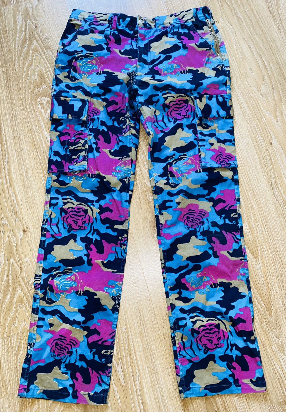 Billionaire Boys Club × Human Made BBC Icecream Multi Camo Cargo Human Made Nigo HumanRace Size US 32 / EU 48 - 1 Thumbnail