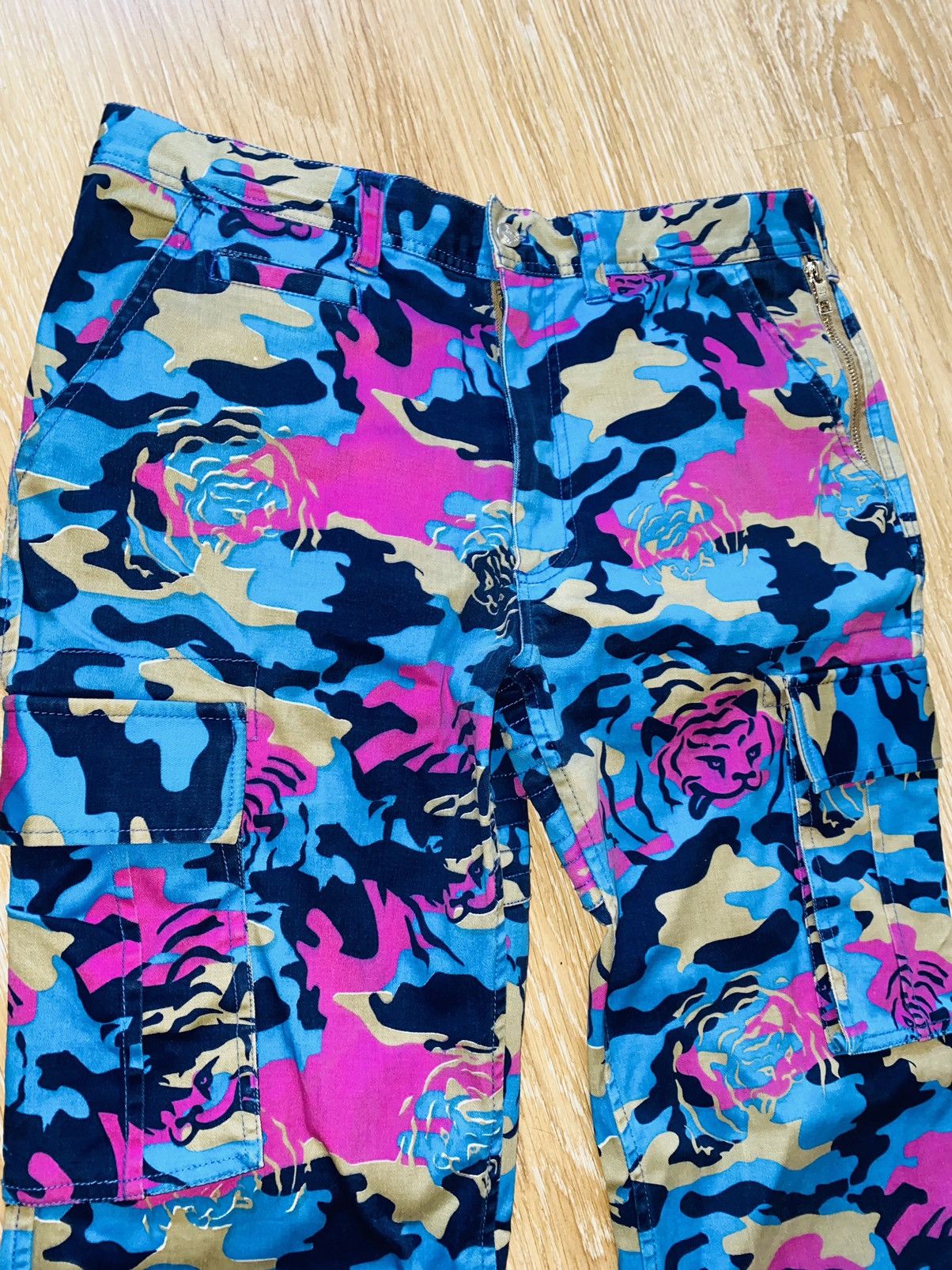 Billionaire Boys Club × Human Made BBC Icecream Multi Camo Cargo Human Made Nigo HumanRace Size US 32 / EU 48 - 5 Thumbnail