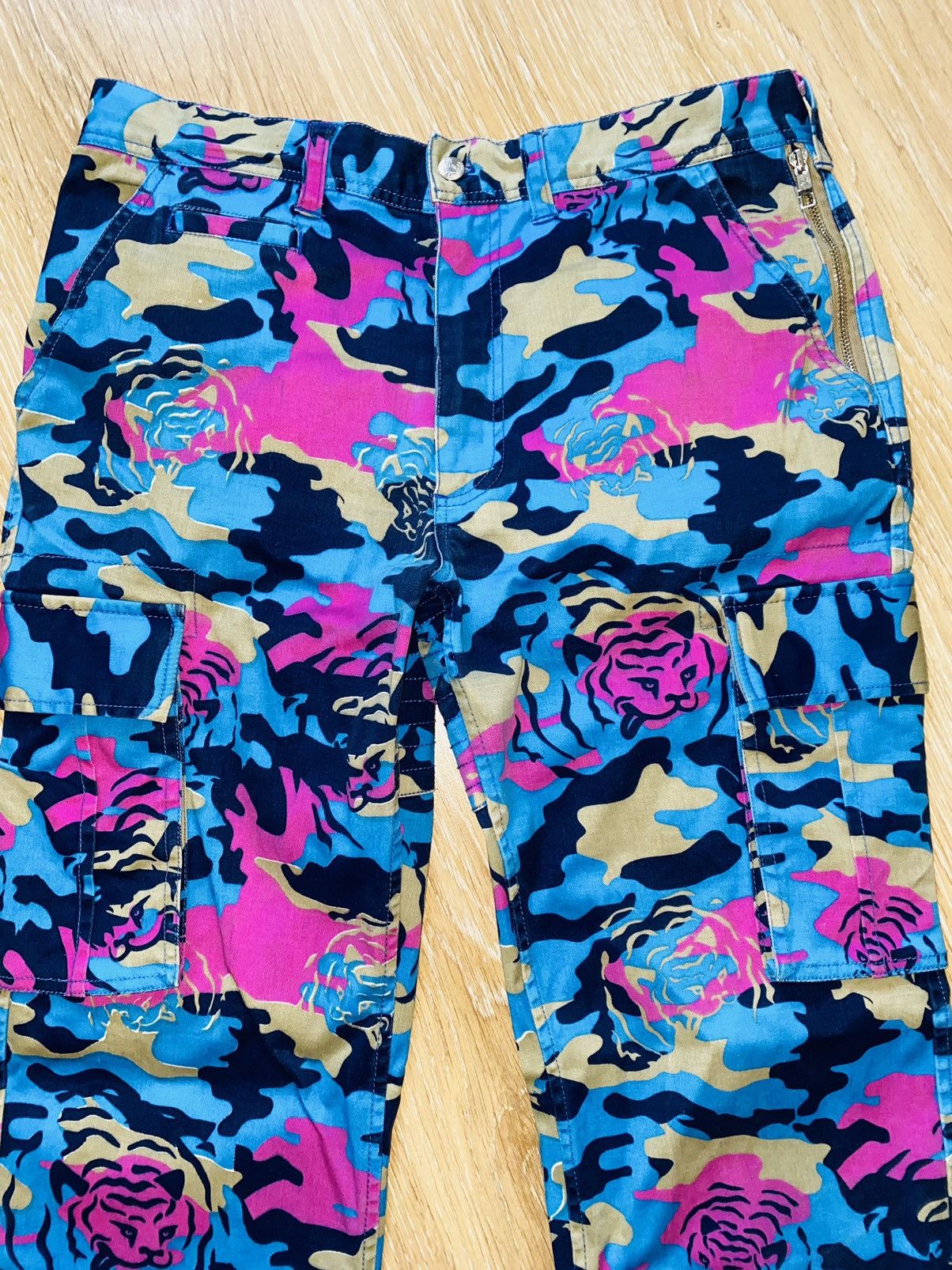 Billionaire Boys Club × Human Made BBC Icecream Multi Camo Cargo Human Made Nigo HumanRace Size US 32 / EU 48 - 2 Thumbnail