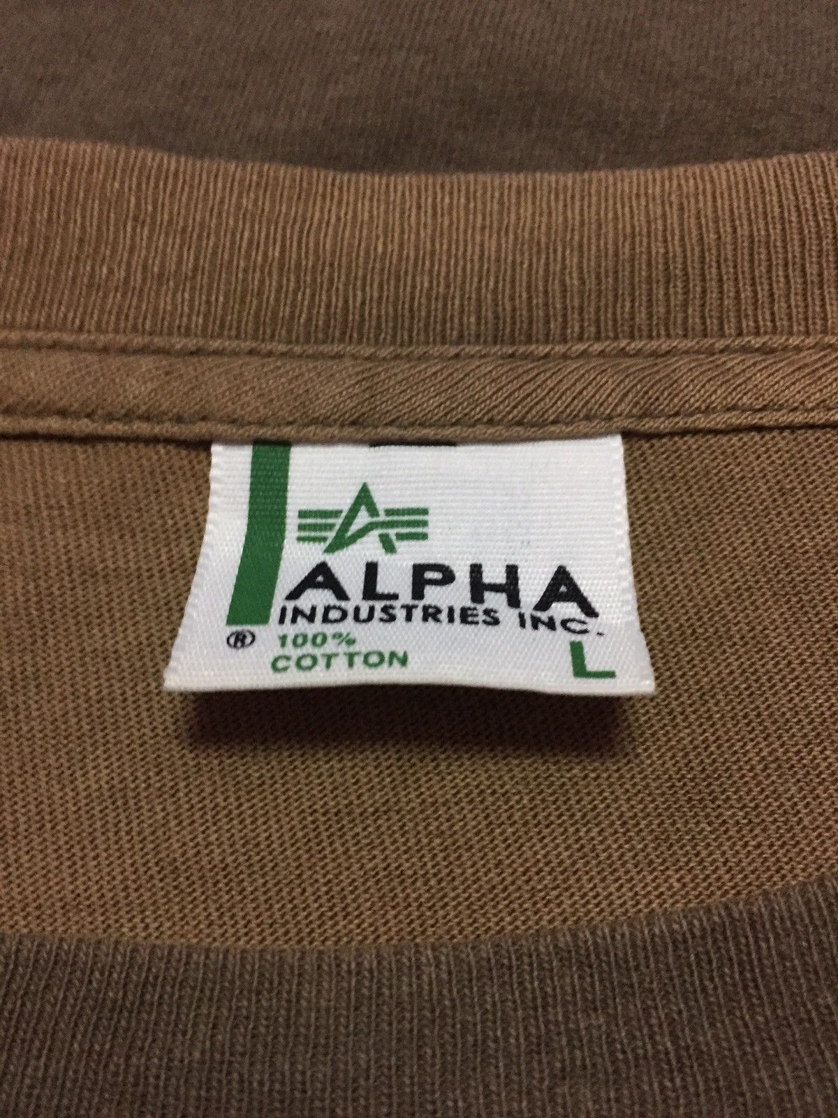 Alpha Industries Alpha Industries Inc Tee Size L Size US L / EU 52-54 / 3 - 3 Thumbnail