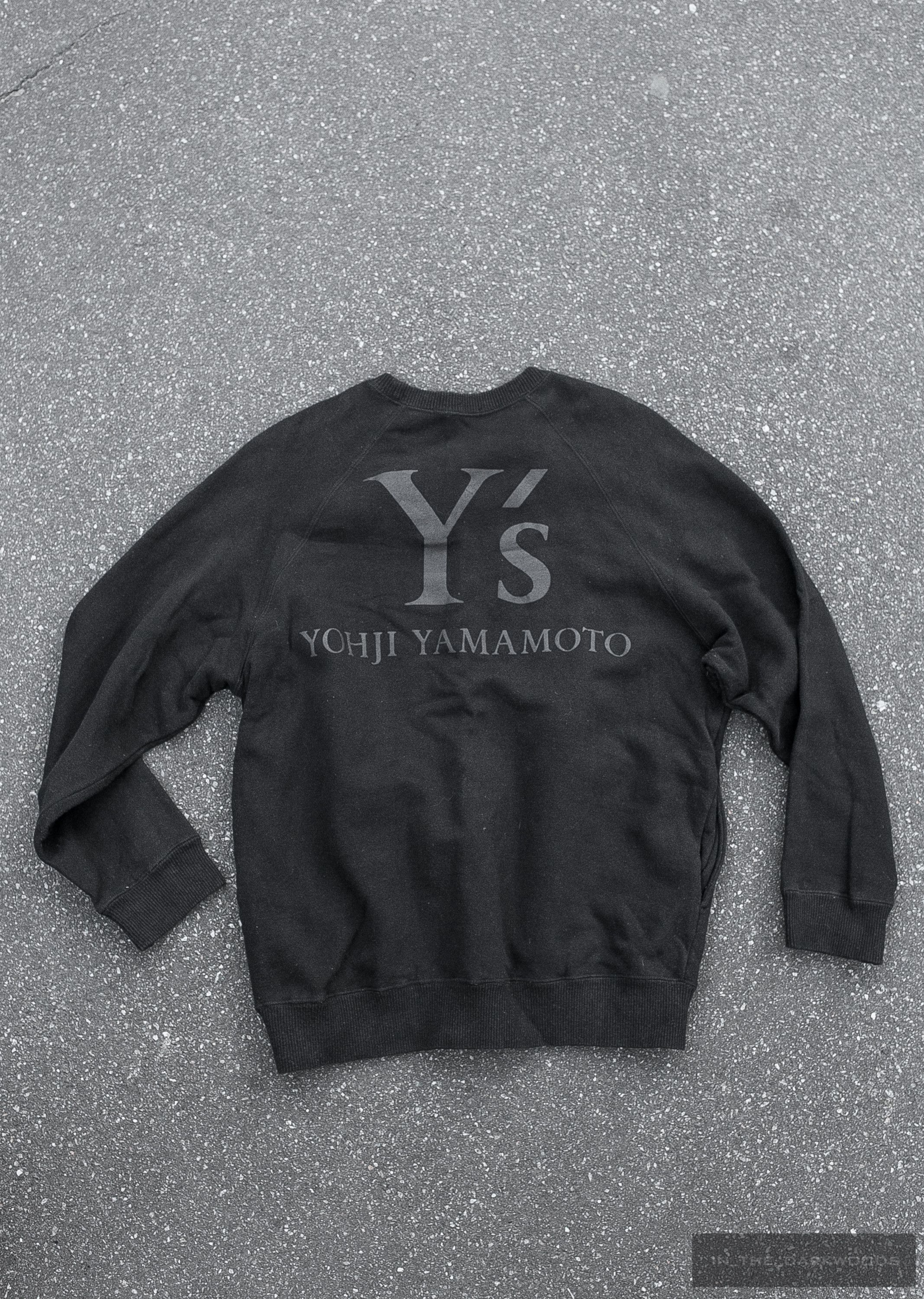 Yohji Yamamoto back logo sweatshirt Size US S / EU 44-46 / 1 - 1 Thumbnail