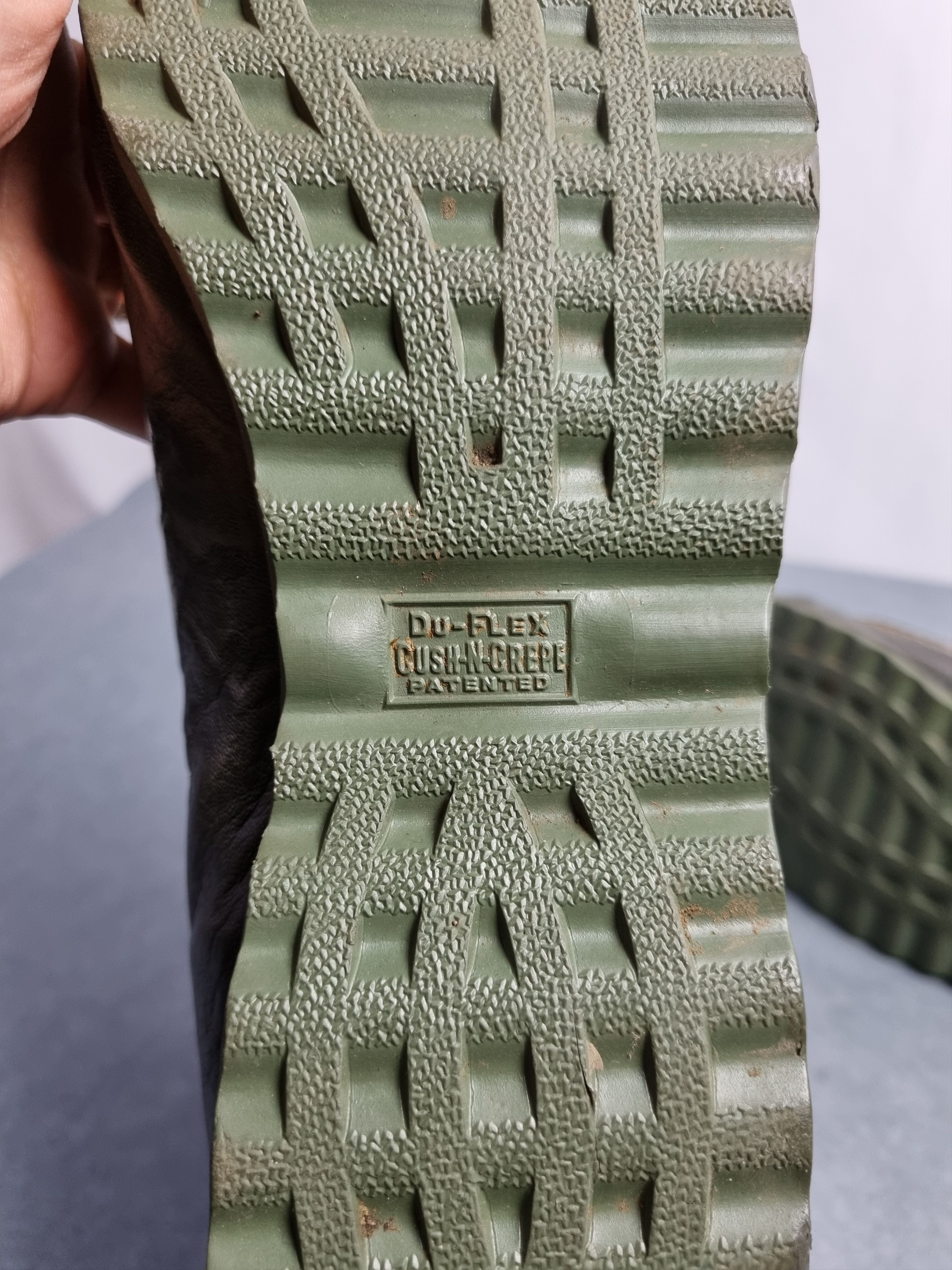 Sears × Vintage 70s Sears Ted Williams Kangaroo Leather Green Boots Size US 8.5 / EU 41-42 - 12 Thumbnail