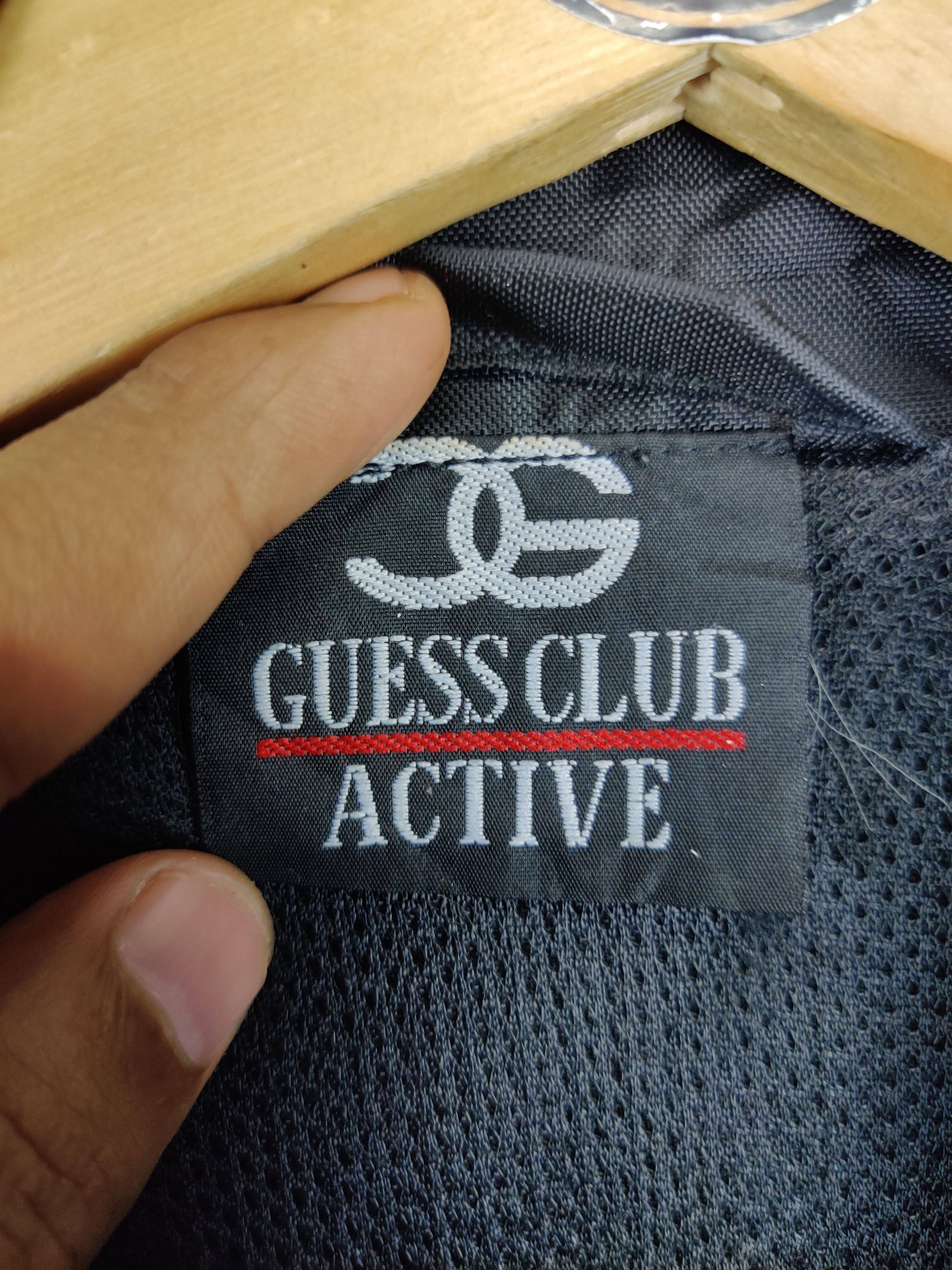 Guess Vintage Guess Club Big Logo Windbreaker Light Jacket Size US XXL / EU 58 / 5 - 9 Thumbnail