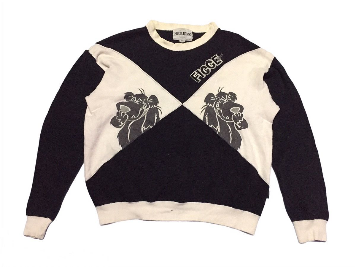 Cartoon Network Wacky Races x Ficce Jeans Embroidered Sweatshirts Size M Size US M / EU 48-50 / 2 - 2 Thumbnail