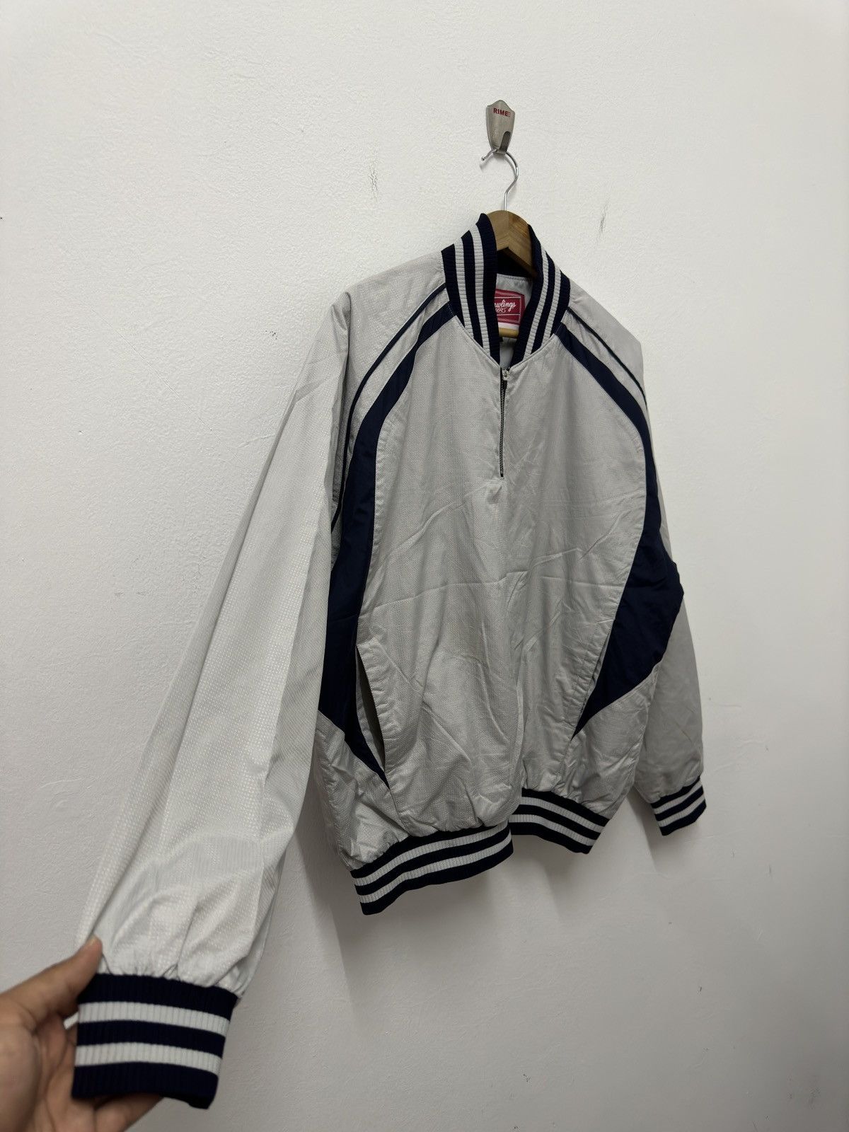 Japanese Brand × Vintage Vintage Rawling Half Zip Anorak Jacket Size US L / EU 52-54 / 3 - 4 Thumbnail