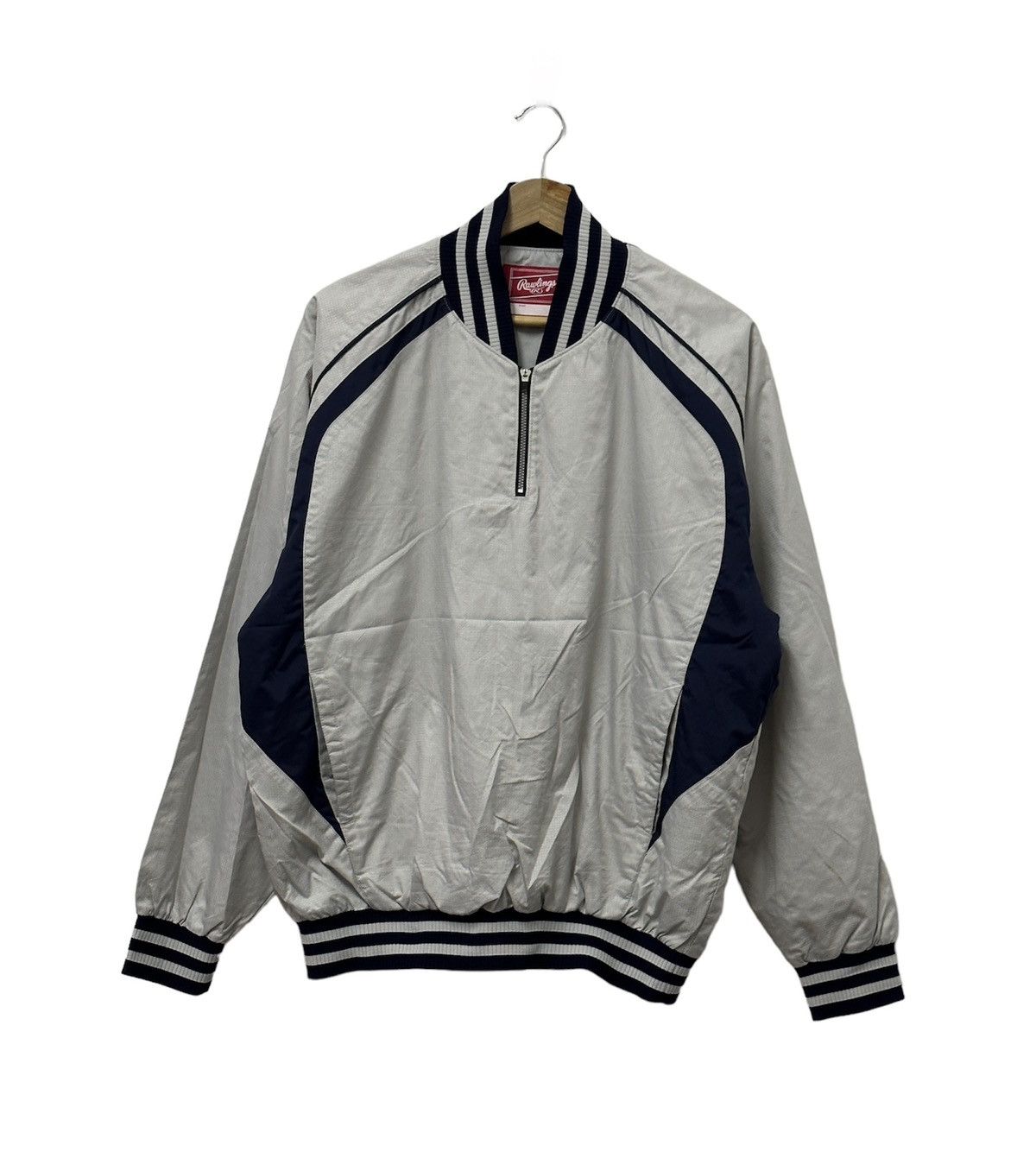 Japanese Brand × Vintage Vintage Rawling Half Zip Anorak Jacket Size US L / EU 52-54 / 3 - 1 Thumbnail