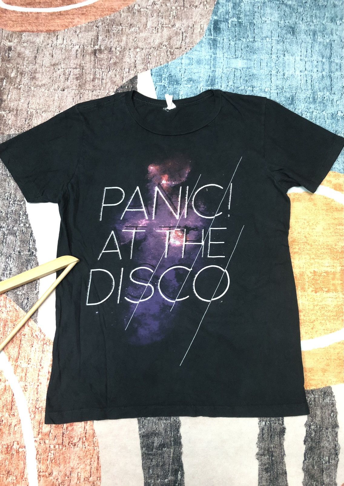 Band Tees × Vintage VINTAGE Y2K PANIC AT THE DISCO BAND TEES Size US M / EU 48-50 / 2 - 1 Thumbnail