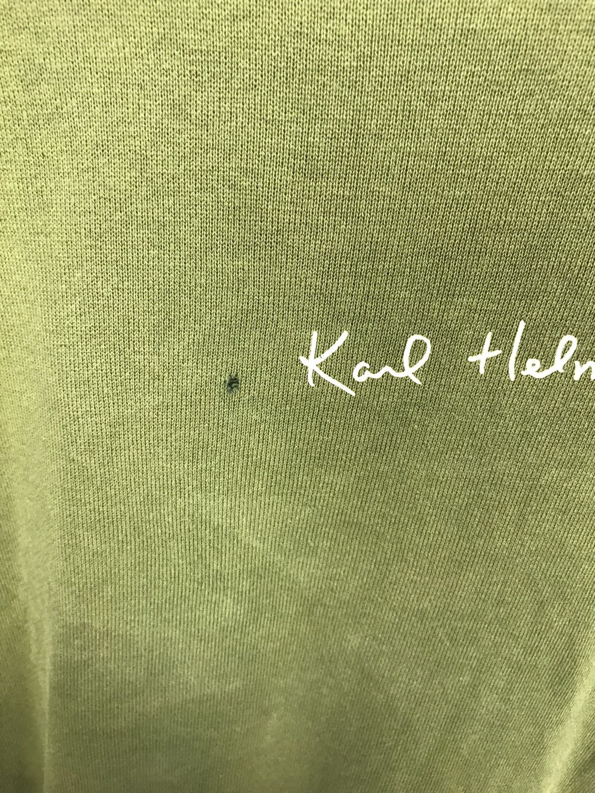 Designer × Karl Helmut Karl helmut winter collection distressed sweatshirt Size US L / EU 52-54 / 3 - 6 Thumbnail