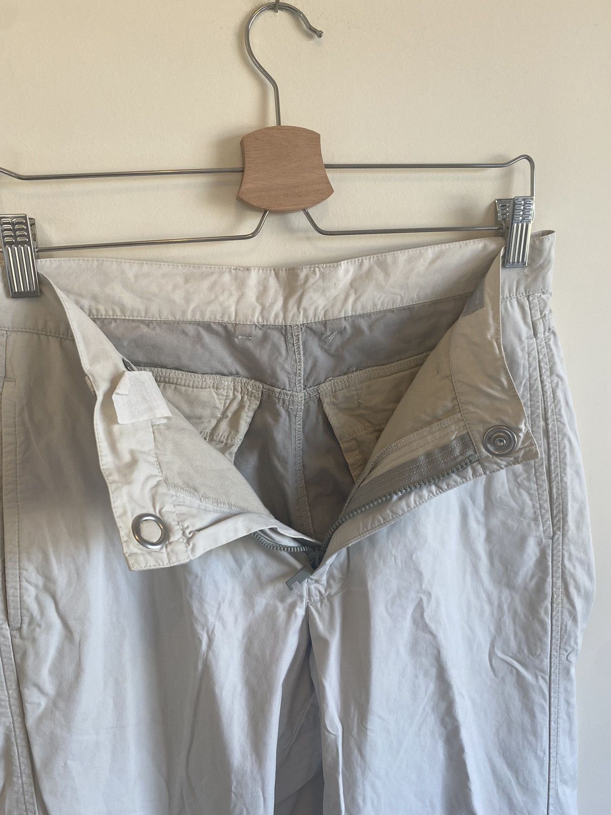 Iceberg RARE IceBerg Wide Leg Flares Pants Tech Technical Asymmetric Size US 30 / EU 46 - 2 Thumbnail