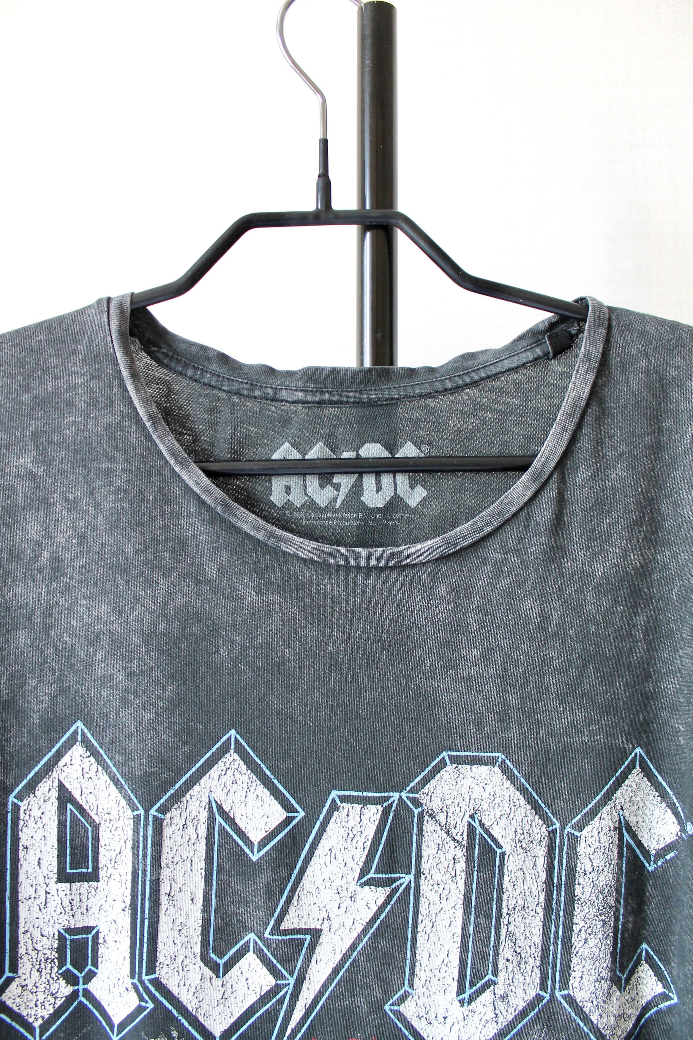 AC/DC AC/DC Band Tees rock t shirt Faded gray Size US XL / EU 56 / 4 - 4 Thumbnail