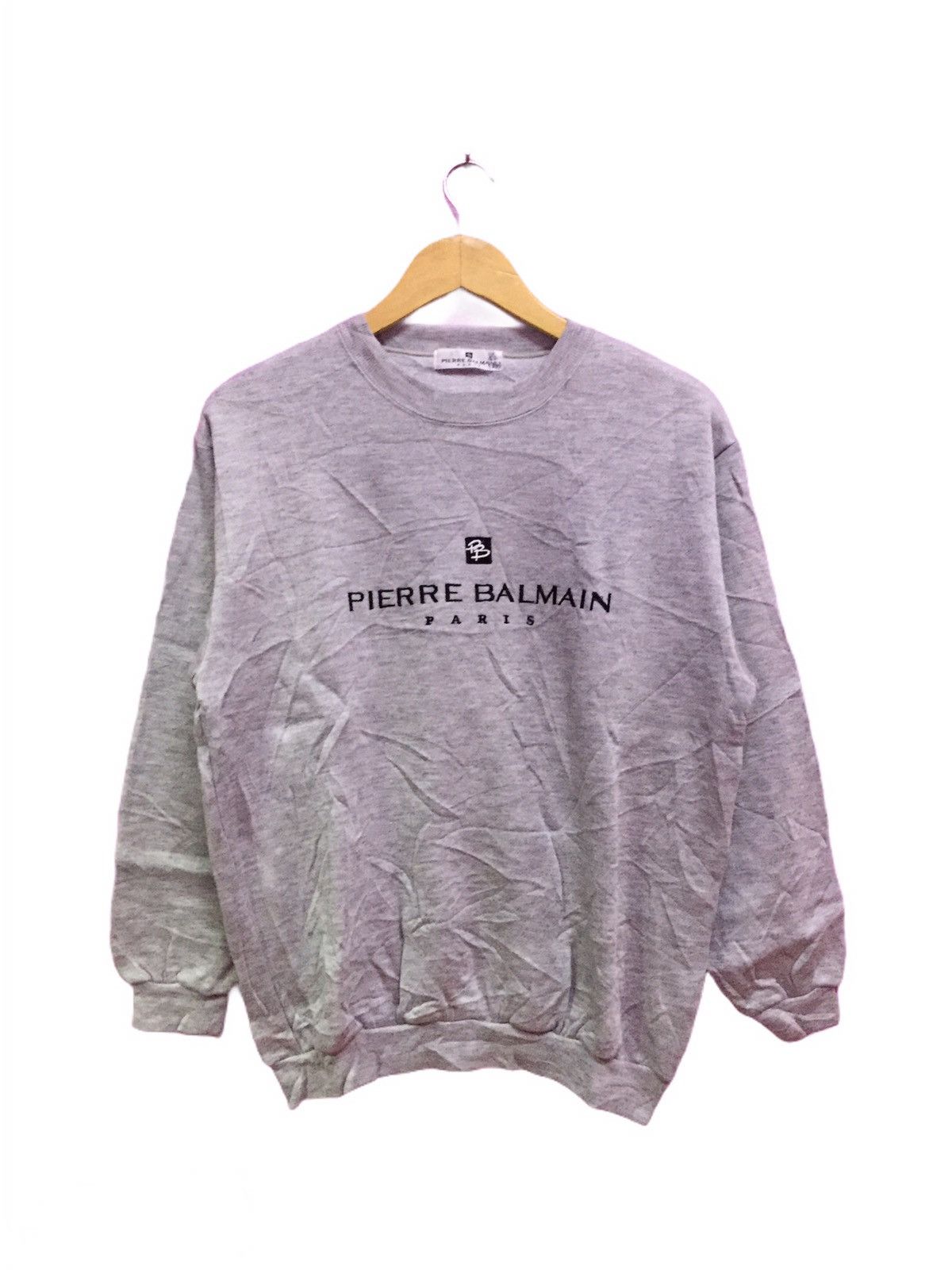 Pierre Balmain Vintage Pierre Balmain Paris Sweatshirts Size M Size US M / EU 48-50 / 2 - 1 Thumbnail