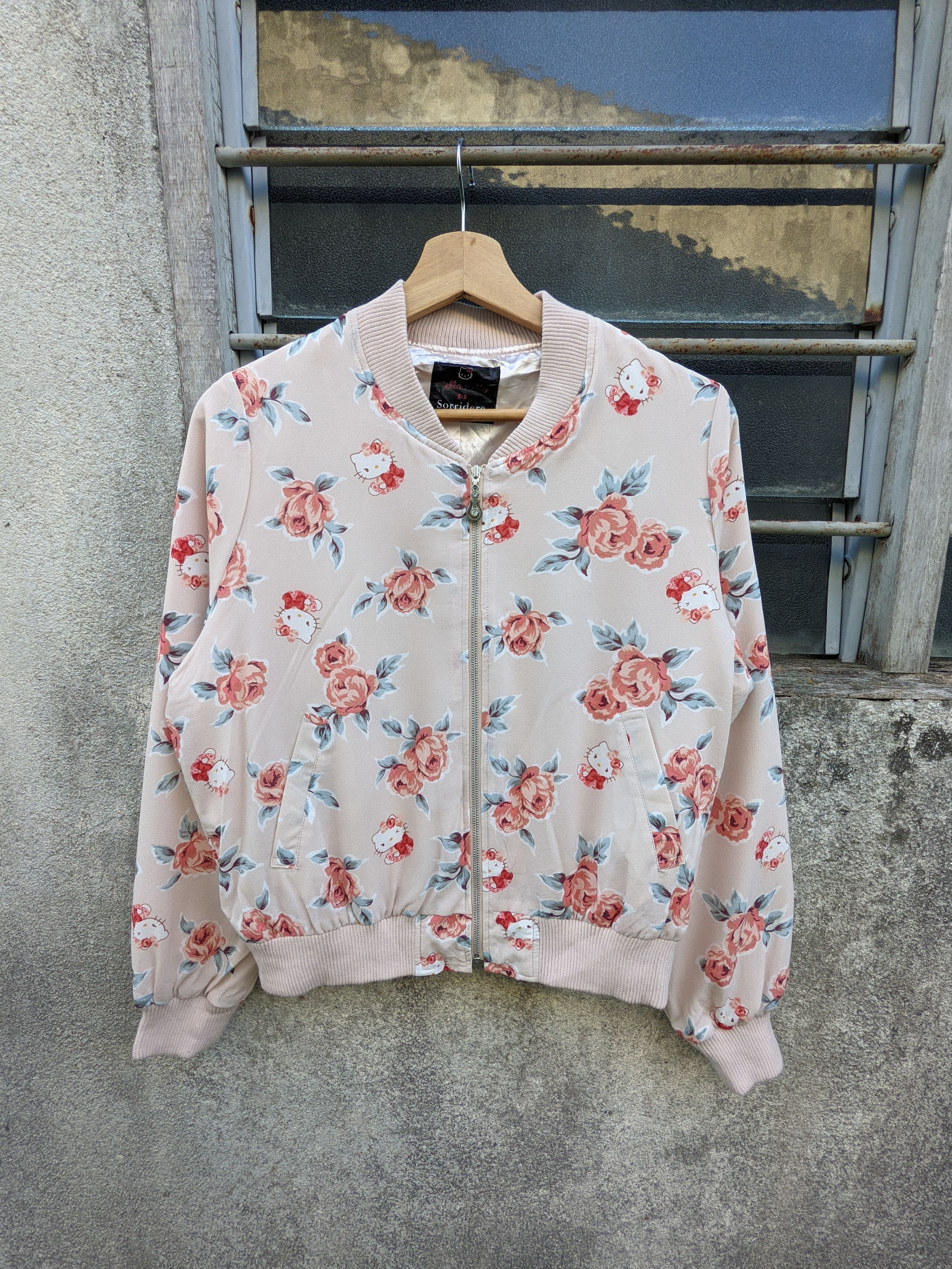 Japanese Brand Hello Kitty X Sorridere Satin Jacket Size L / US 10 / IT 46 - 5 Thumbnail
