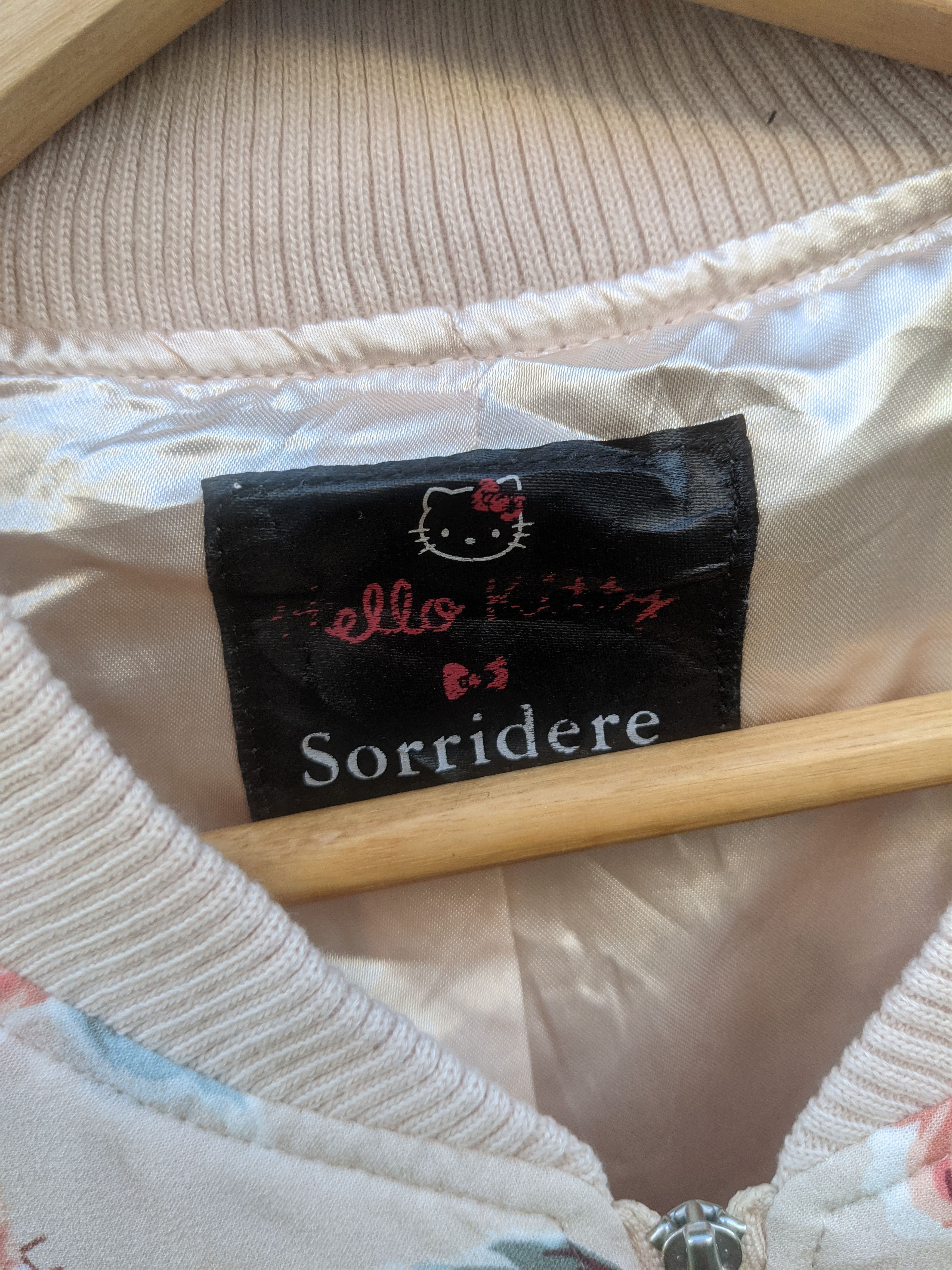 Japanese Brand Hello Kitty X Sorridere Satin Jacket Size L / US 10 / IT 46 - 6 Thumbnail