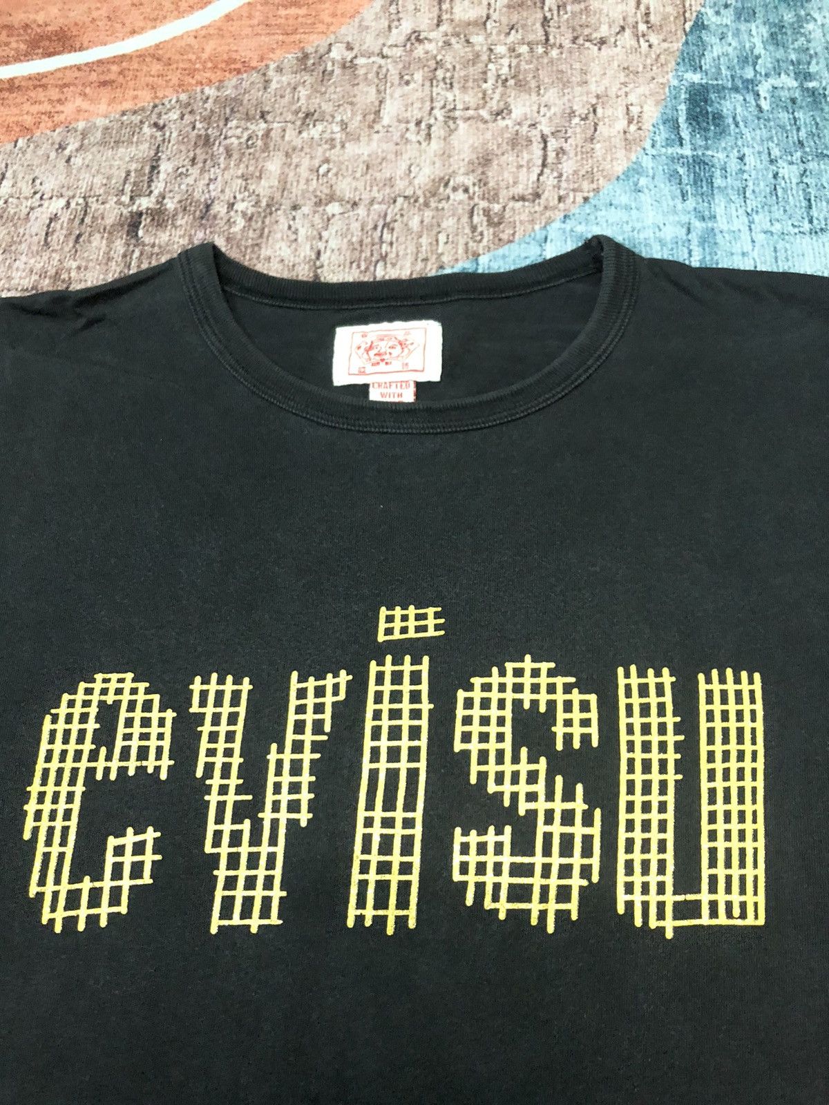 Evisu VINTAGE EVISU CRAFTED WITH PRIDE IN EVISU BIG SPELL OUT TEE Size US S / EU 44-46 / 1 - 4 Thumbnail