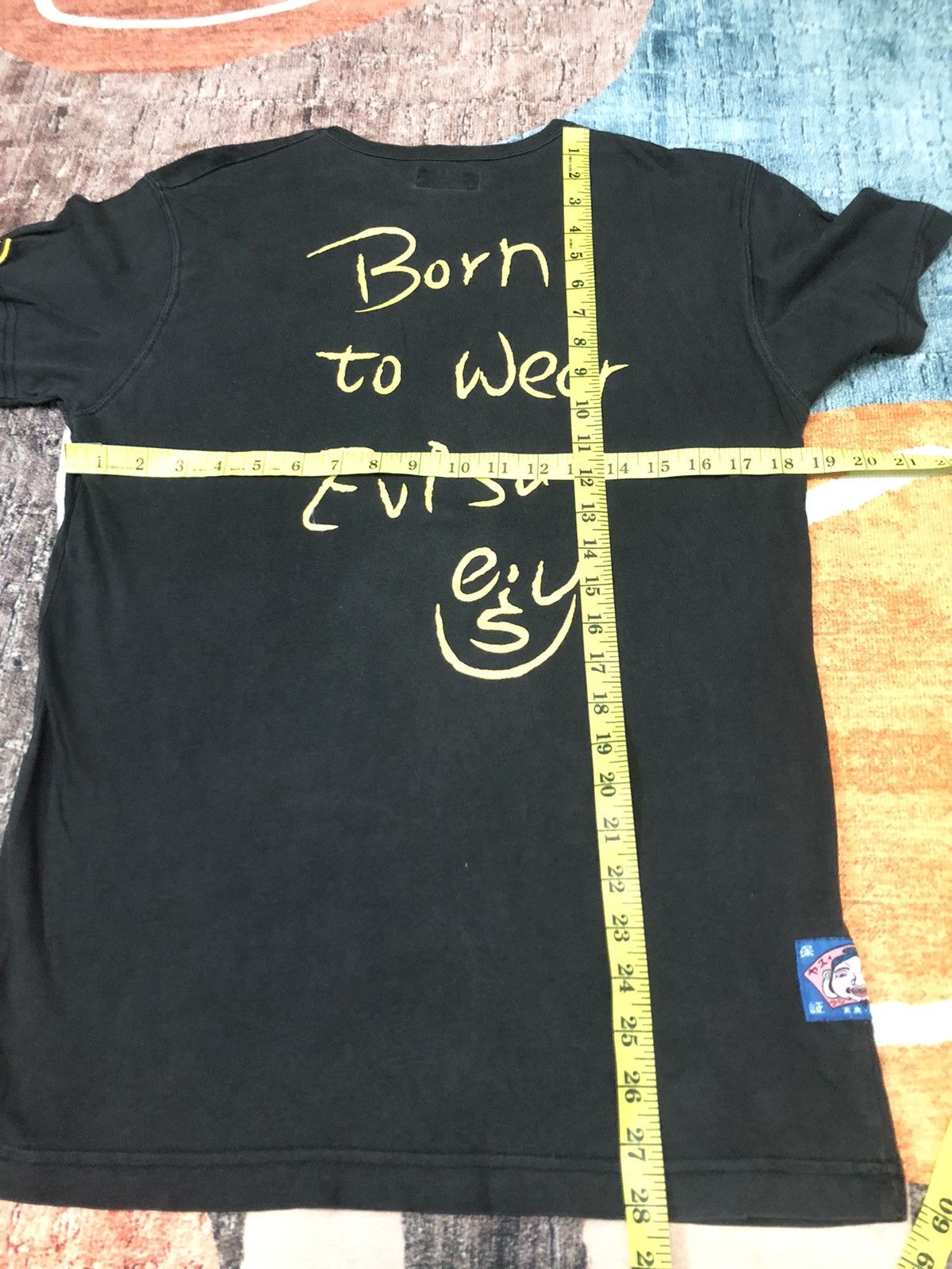 Evisu VINTAGE EVISU CRAFTED WITH PRIDE IN EVISU BIG SPELL OUT TEE Size US S / EU 44-46 / 1 - 7 Thumbnail