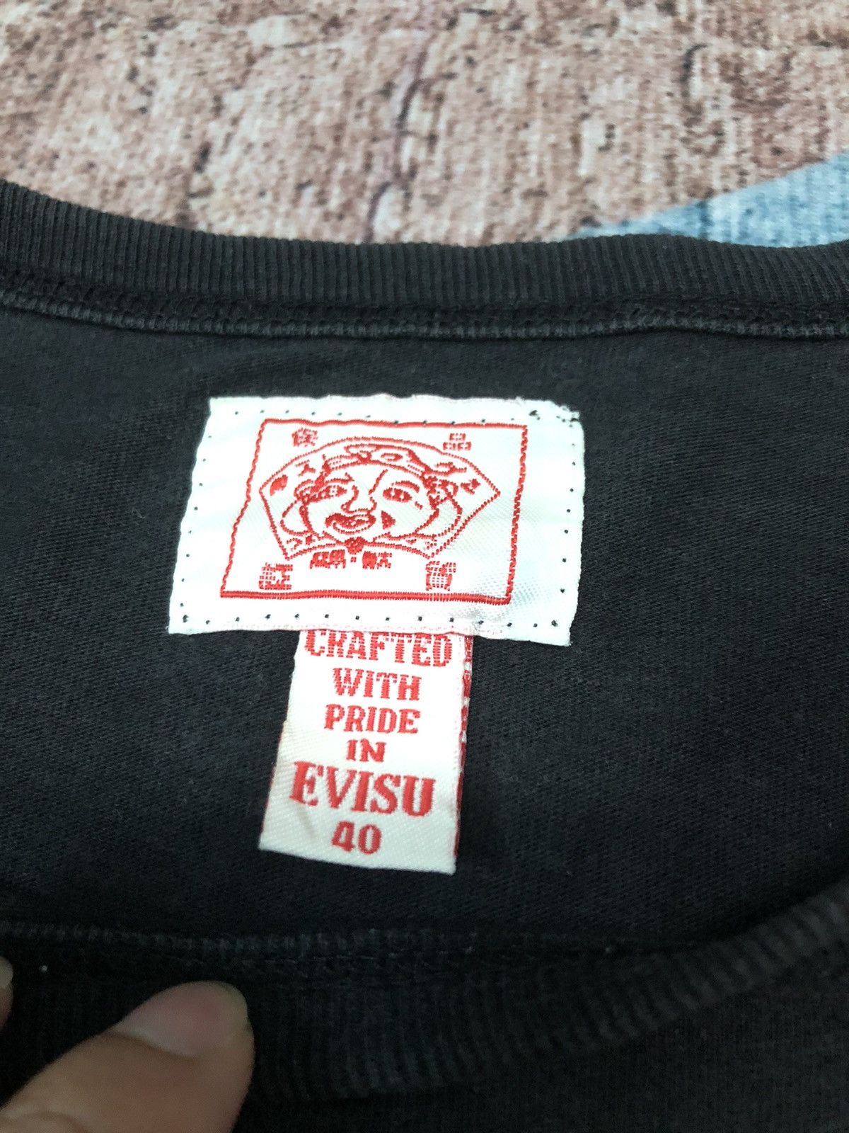 Evisu VINTAGE EVISU CRAFTED WITH PRIDE IN EVISU BIG SPELL OUT TEE Size US S / EU 44-46 / 1 - 5 Thumbnail