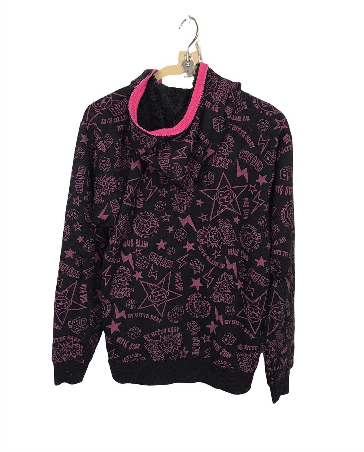 Japanese Brand Uittg baby hoodie fullprint zipper Size US M / EU 48-50 / 2 - 2 Thumbnail