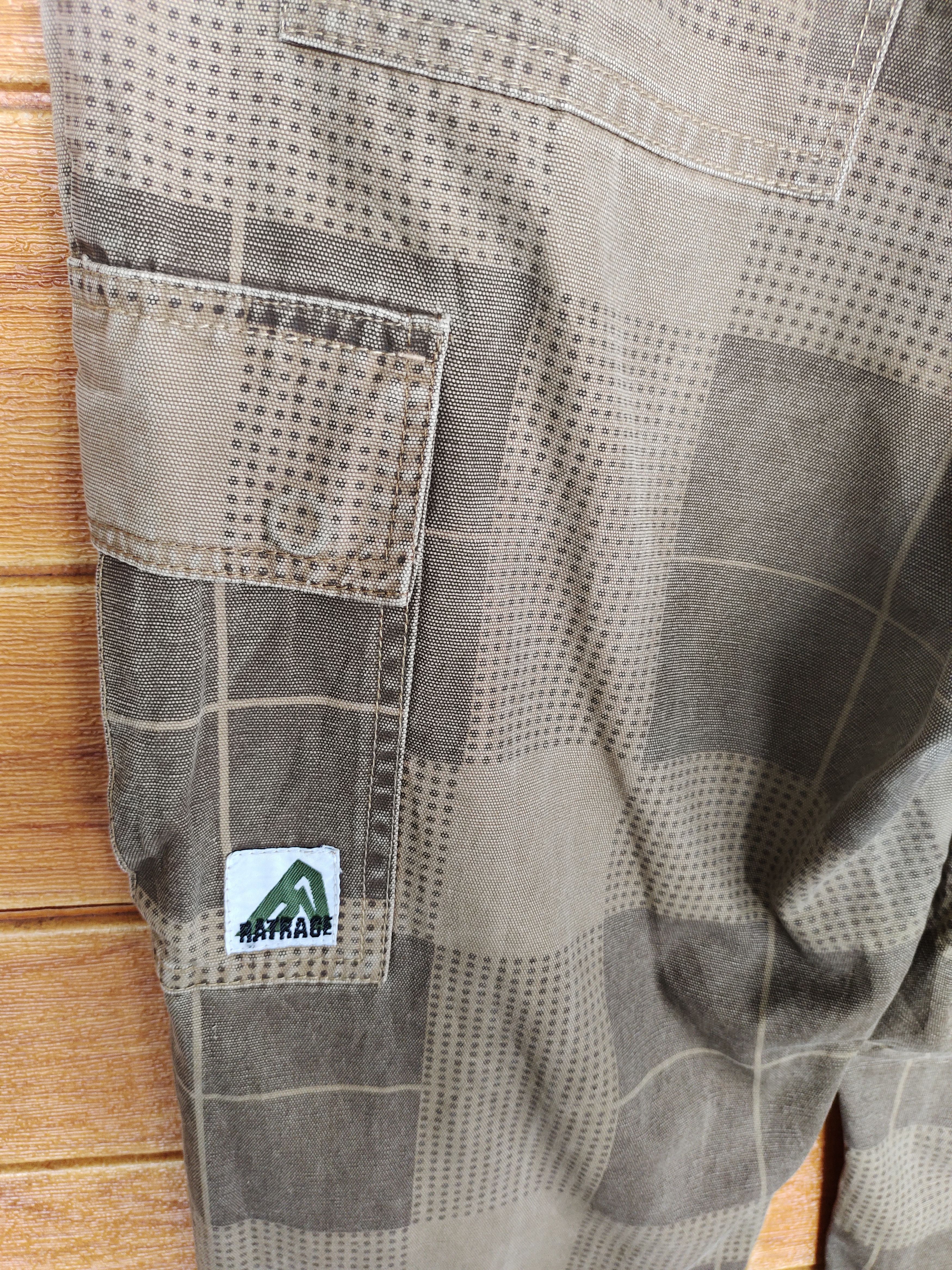 Japanese Brand Baggy Pants RTRC Checkered Art Cargo Pants Size US 34 / EU 50 - 7 Thumbnail