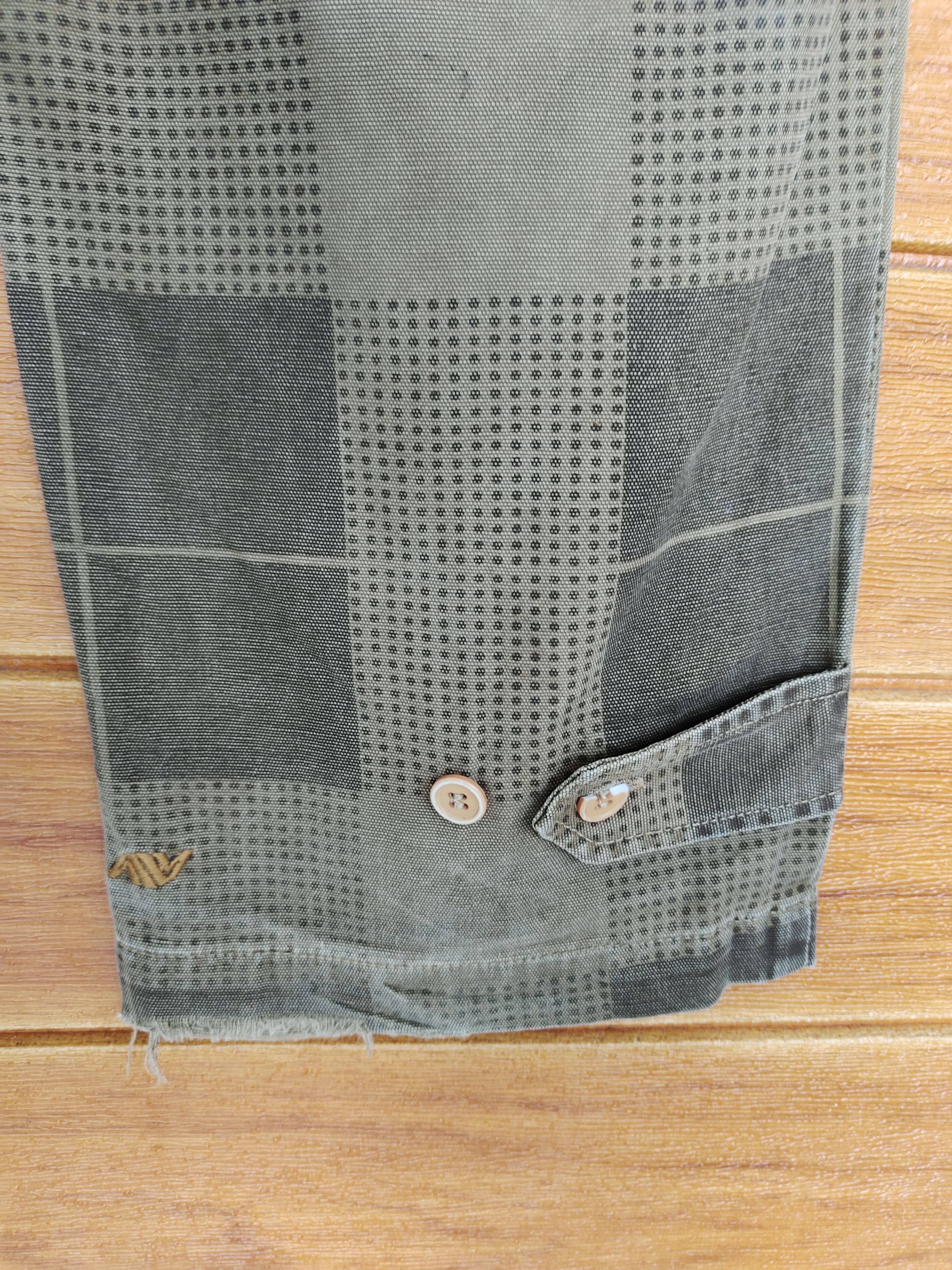 Japanese Brand Baggy Pants RTRC Checkered Art Cargo Pants Size US 34 / EU 50 - 11 Thumbnail