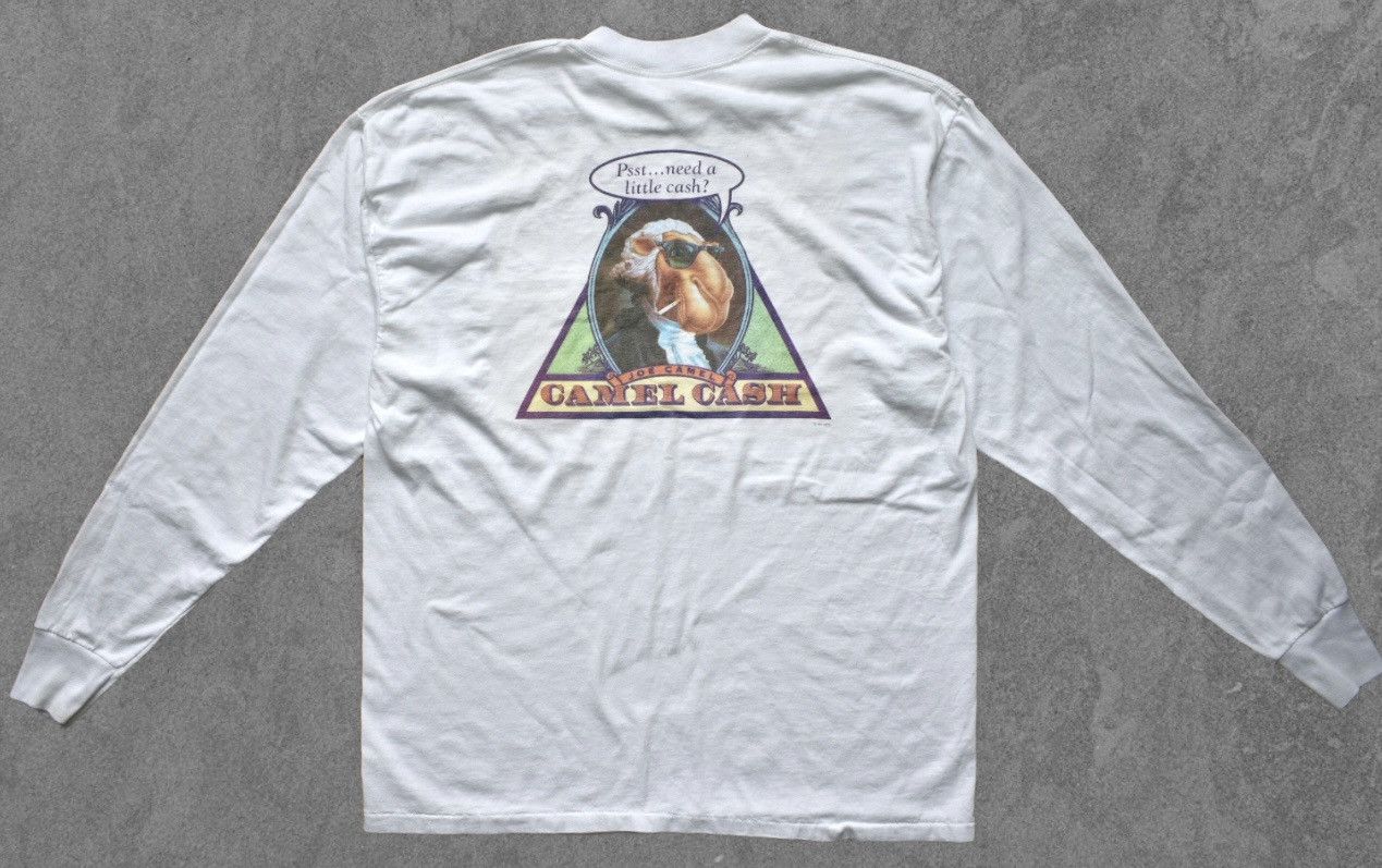 Camel Vintage 90s Camel Joes Cigarette T-Shirt (XL) Size US XL / EU 56 / 4 - 1 Thumbnail