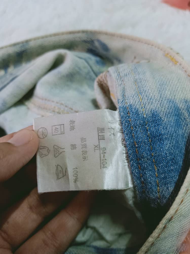 Gotcha × Vintage GOTCHA SHORT DISTRESSED DENIM Size US 36 / EU 52 - 9 Thumbnail