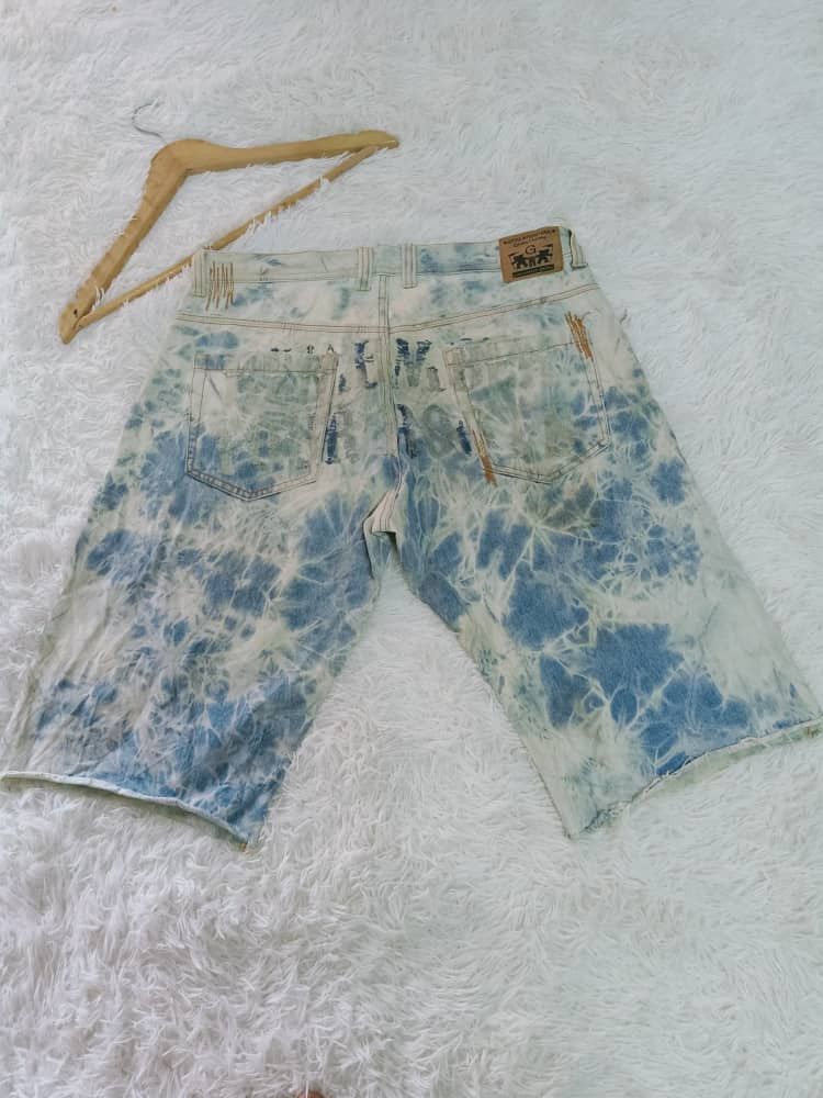 Gotcha × Vintage GOTCHA SHORT DISTRESSED DENIM Size US 36 / EU 52 - 10 Thumbnail
