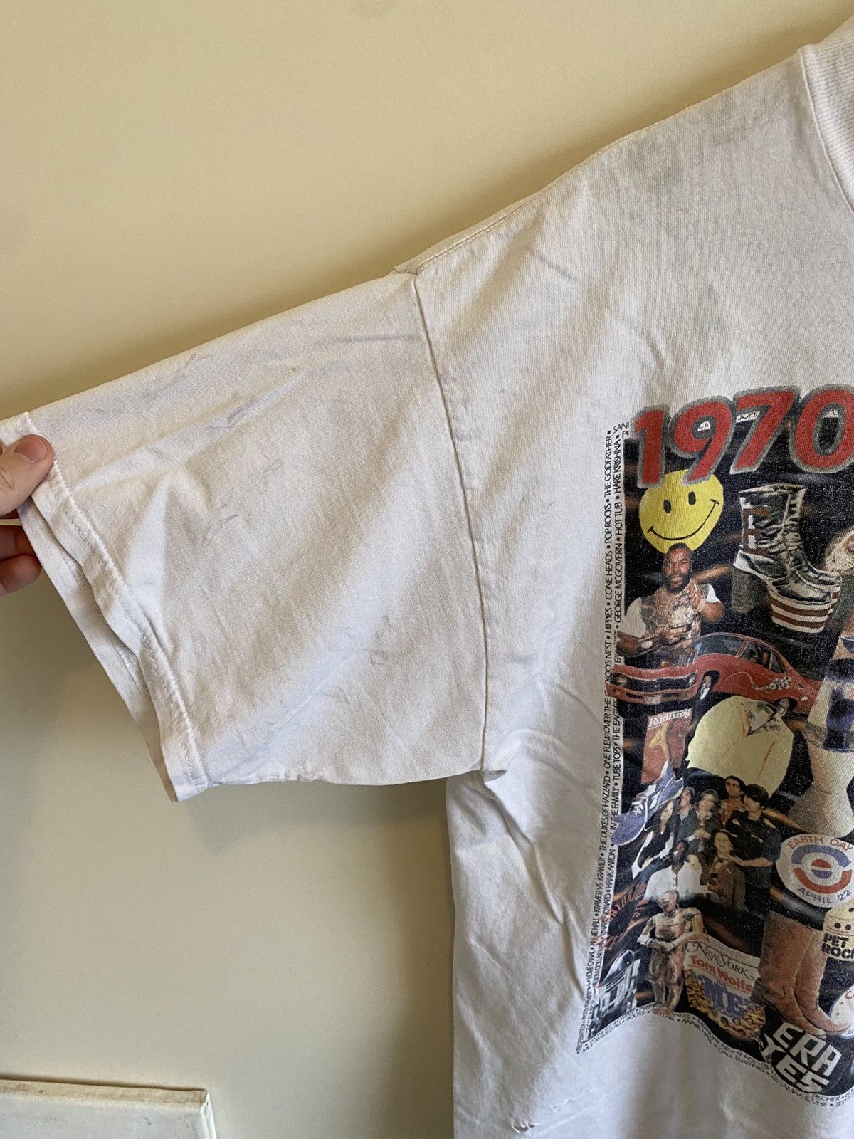 Vintage 1970 - 1979 GRAIL Collage Shirt Star Wars Ali Muhammed Mr T Size US XL / EU 56 / 4 - 8 Thumbnail