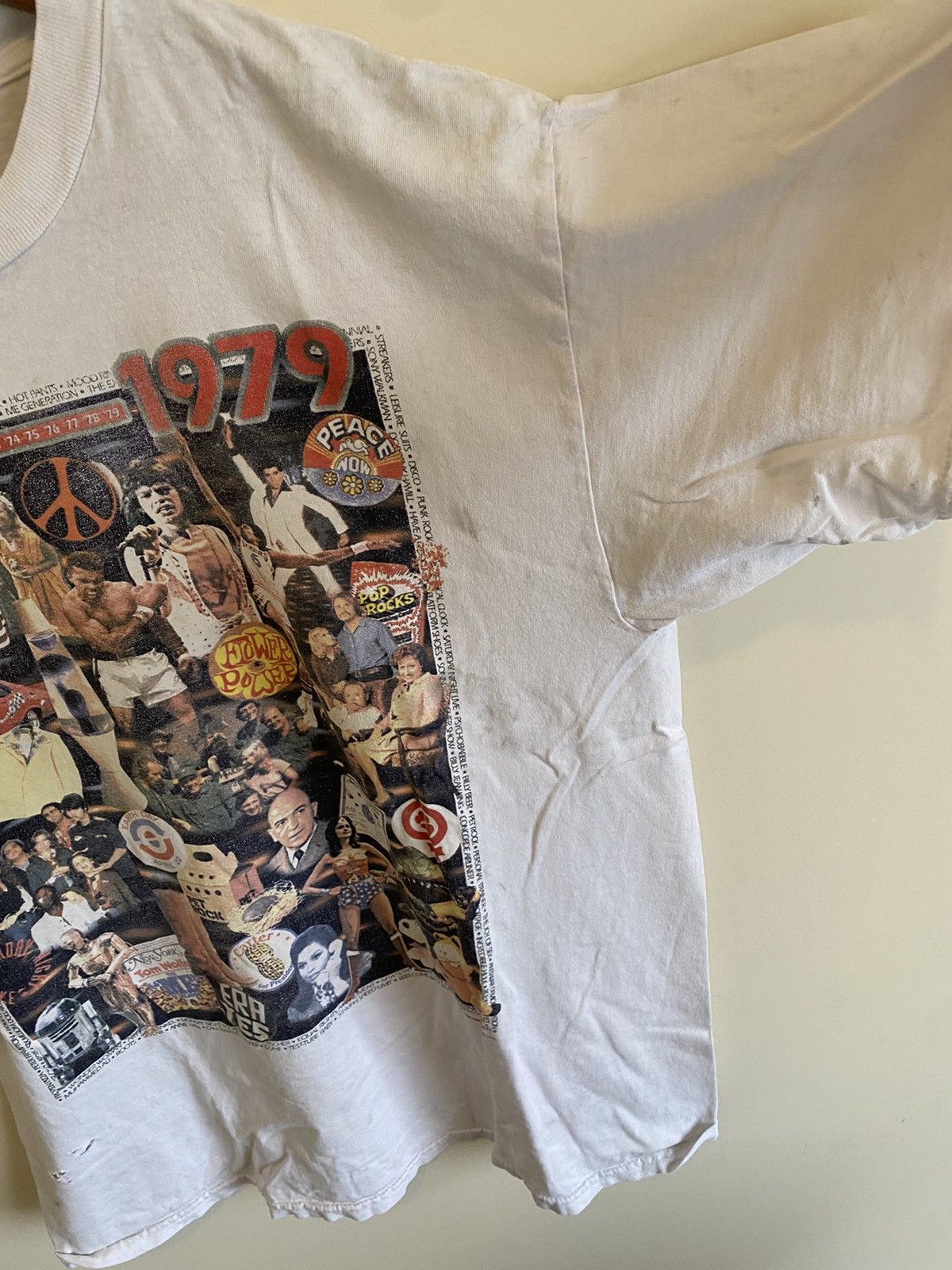 Vintage 1970 - 1979 GRAIL Collage Shirt Star Wars Ali Muhammed Mr T Size US XL / EU 56 / 4 - 6 Thumbnail