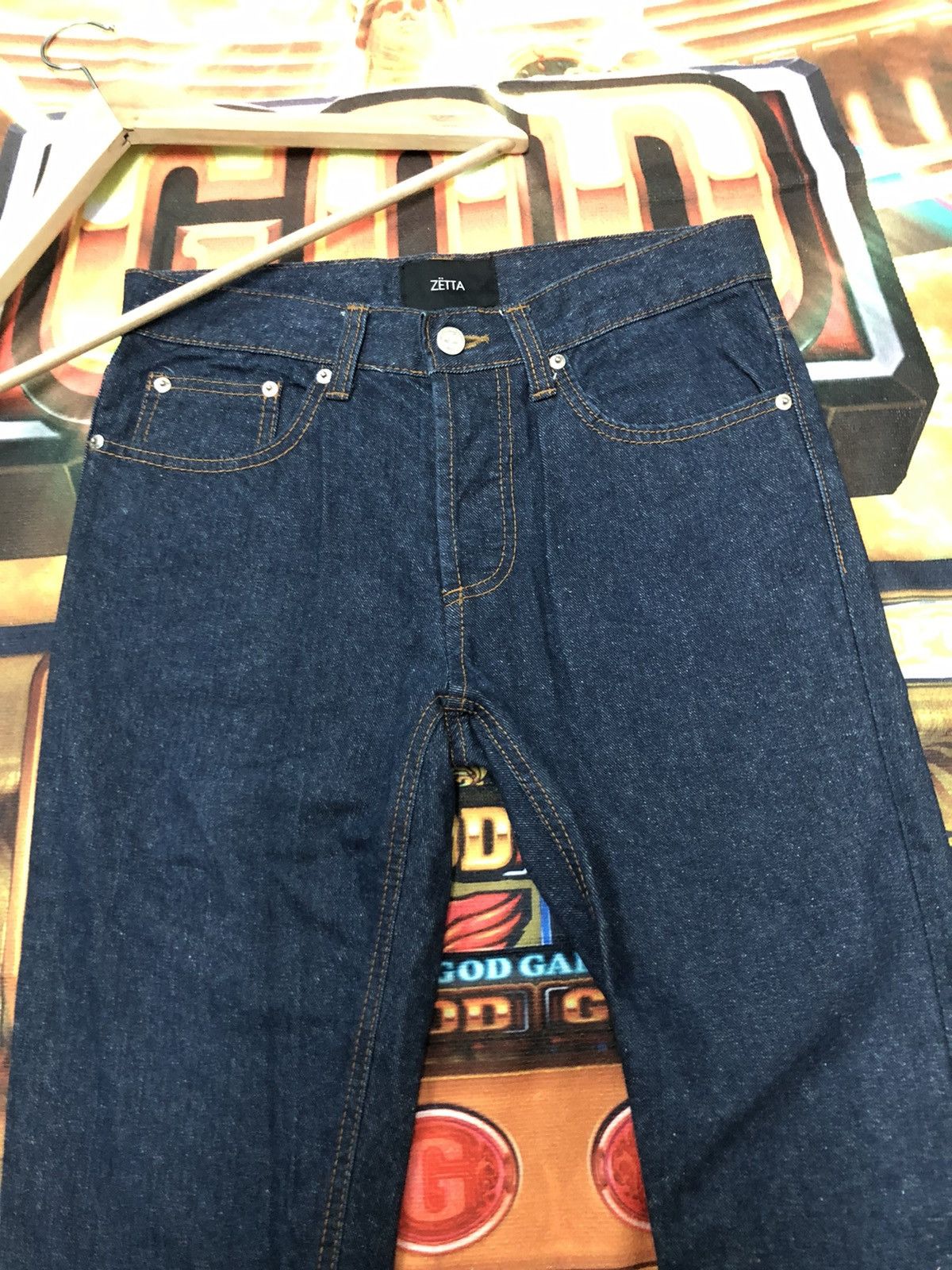 Japanese Brand × Vintage VINTAGE ZETTA SLIM SKINNY FIT BLUE DENIM JAPAN 🇯🇵 Size US 30 / EU 46 - 2 Thumbnail