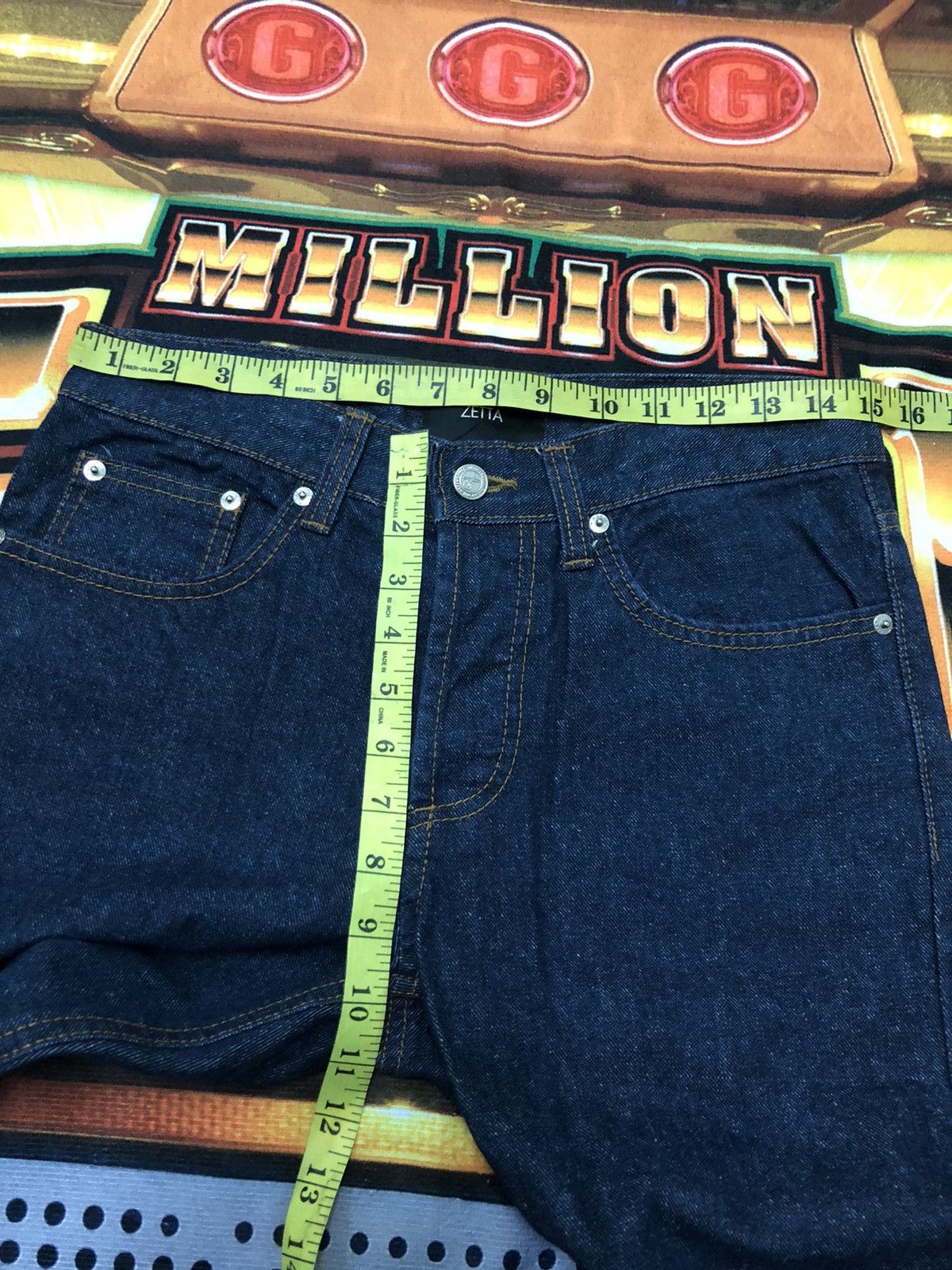 Japanese Brand × Vintage VINTAGE ZETTA SLIM SKINNY FIT BLUE DENIM JAPAN 🇯🇵 Size US 30 / EU 46 - 9 Thumbnail