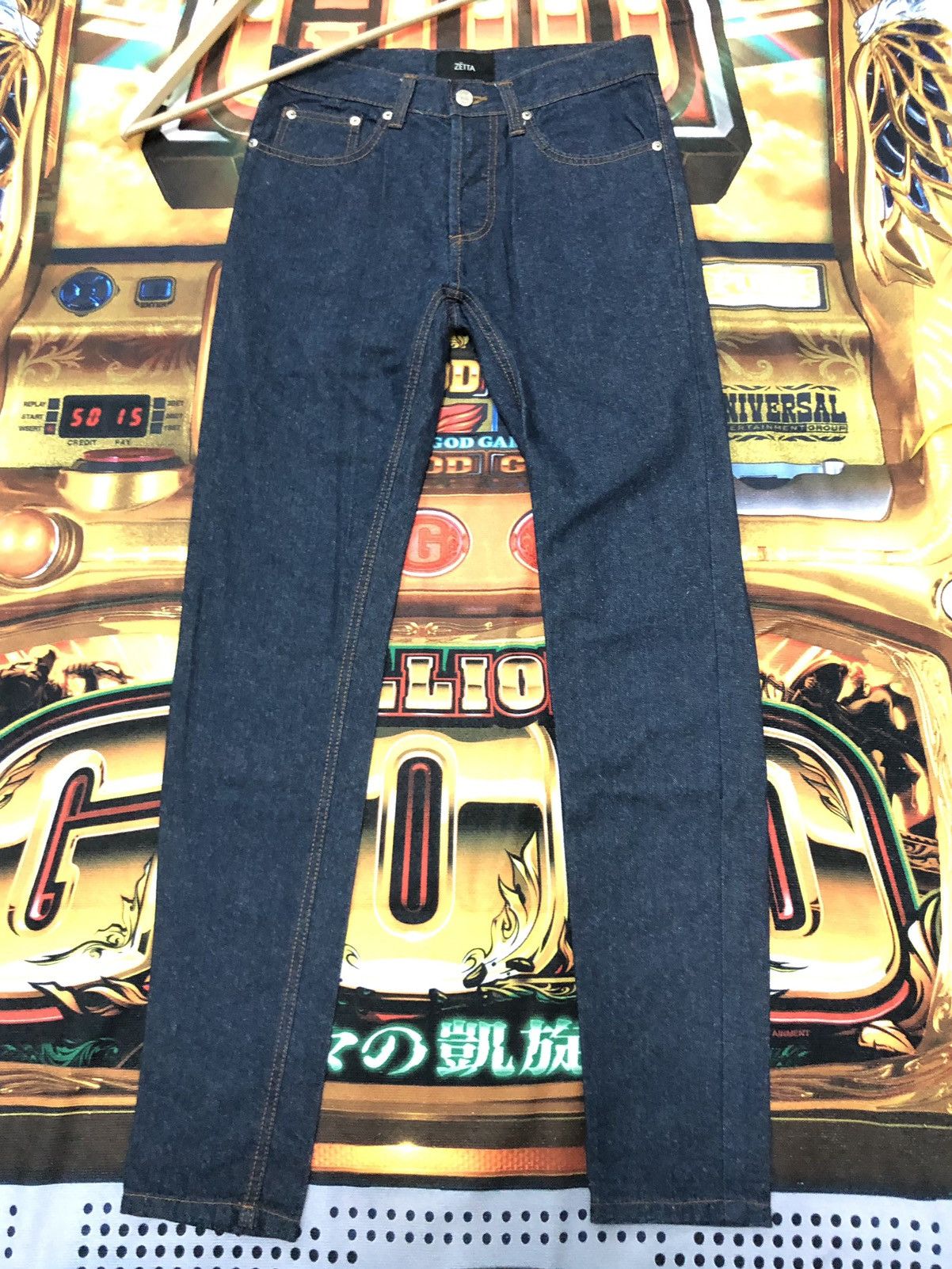 Japanese Brand × Vintage VINTAGE ZETTA SLIM SKINNY FIT BLUE DENIM JAPAN 🇯🇵 Size US 30 / EU 46 - 1 Thumbnail