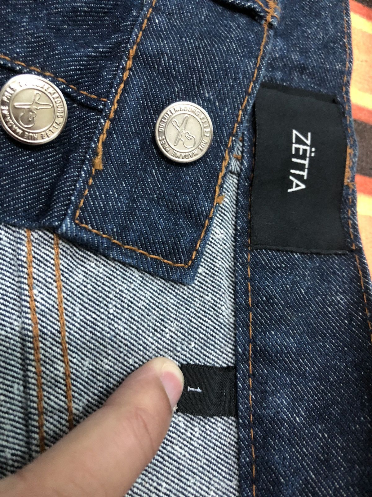 Japanese Brand × Vintage VINTAGE ZETTA SLIM SKINNY FIT BLUE DENIM JAPAN 🇯🇵 Size US 30 / EU 46 - 5 Thumbnail
