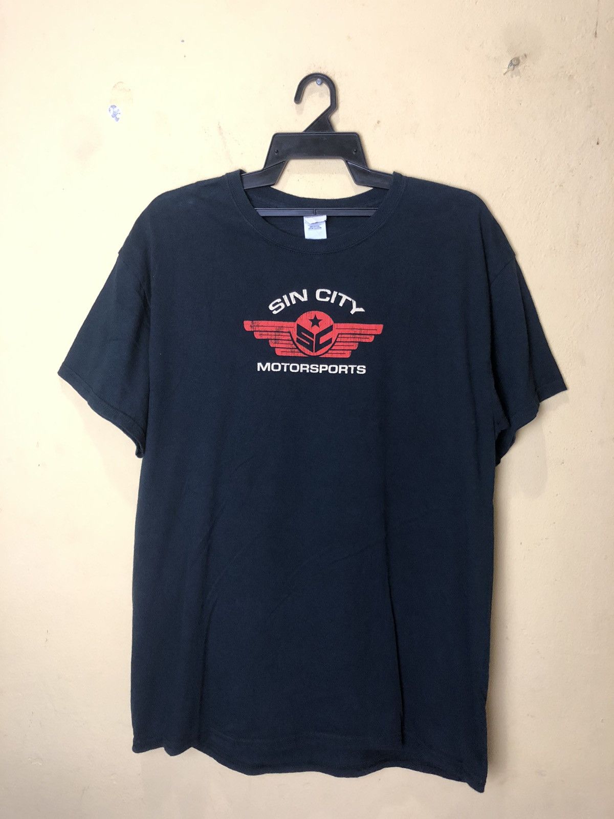 Vintage Vintage SIN CITY Motorsports Racing tees Big Printed Size US L / EU 52-54 / 3 - 2 Thumbnail