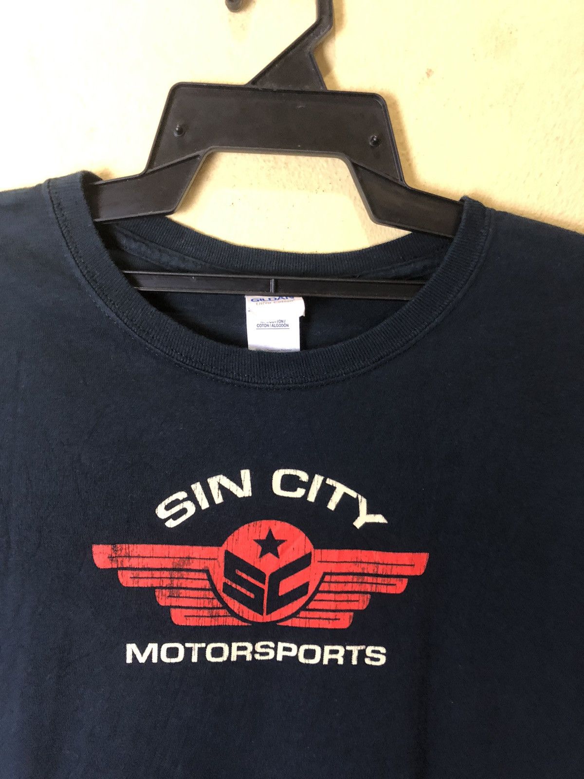 Vintage Vintage SIN CITY Motorsports Racing tees Big Printed Size US L / EU 52-54 / 3 - 3 Thumbnail