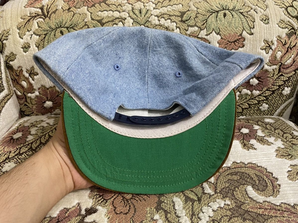 NFL Vintage Giants Denim SnapBack Suede Brim Size ONE SIZE - 2 Thumbnail