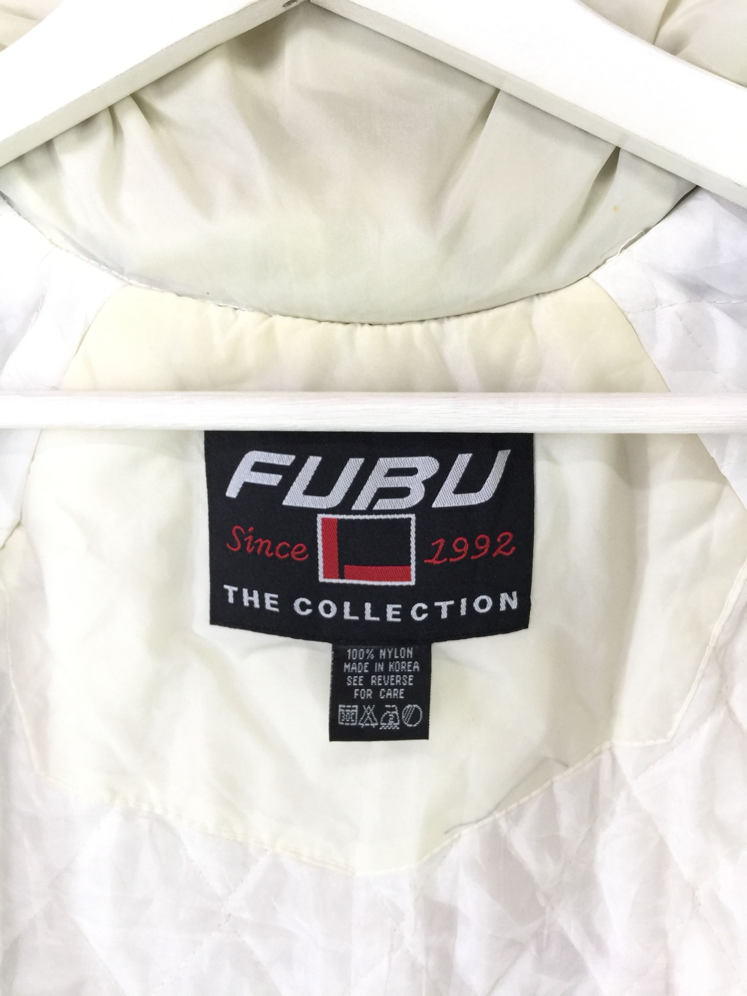 Fubu × Vintage Fubu embroidered logo vintage 90s side tape jacket Size US XL / EU 56 / 4 - 8 Thumbnail