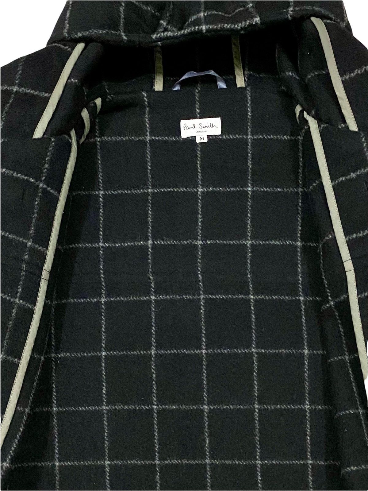 Paul Smith VINTAGE PAUL SMITH LONDON WOOL DUFFLE CHECK COATS UNISEX Size US M / EU 48-50 / 2 - 13 Thumbnail