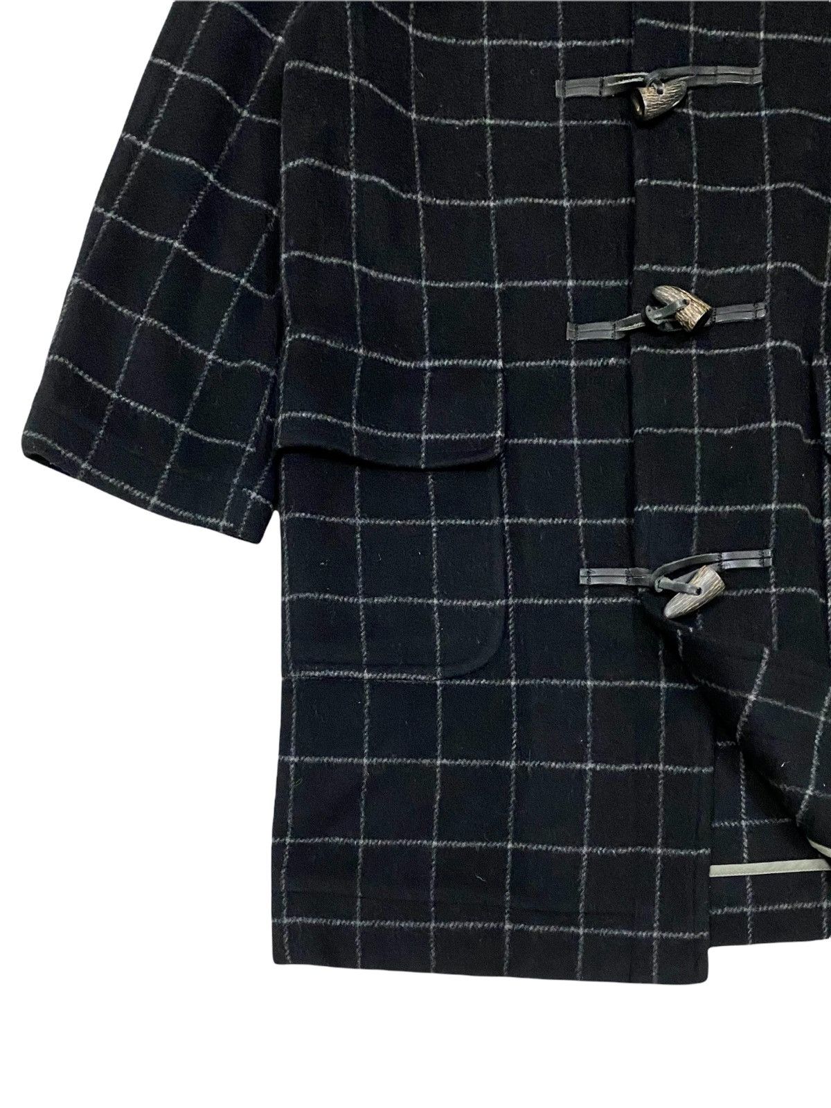 Paul Smith VINTAGE PAUL SMITH LONDON WOOL DUFFLE CHECK COATS UNISEX Size US M / EU 48-50 / 2 - 10 Thumbnail