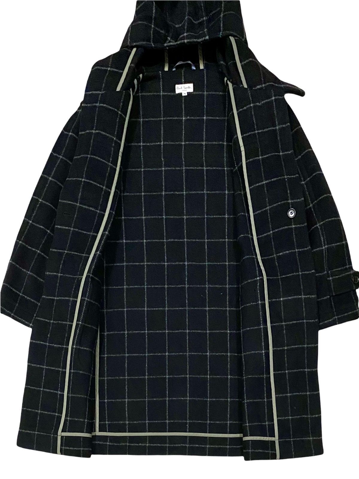 Paul Smith VINTAGE PAUL SMITH LONDON WOOL DUFFLE CHECK COATS UNISEX Size US M / EU 48-50 / 2 - 12 Thumbnail