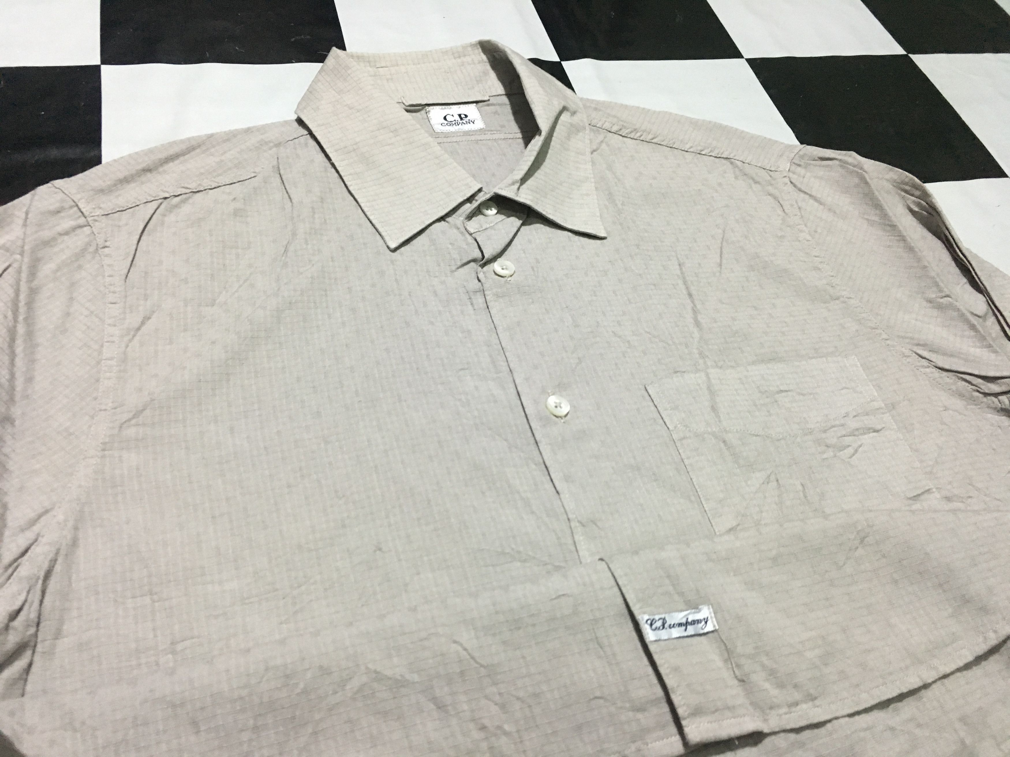 C.P. Company Vintage CP Company Shirt Long Sleeve Made In Italy Size US L / EU 52-54 / 3 - 1 Thumbnail