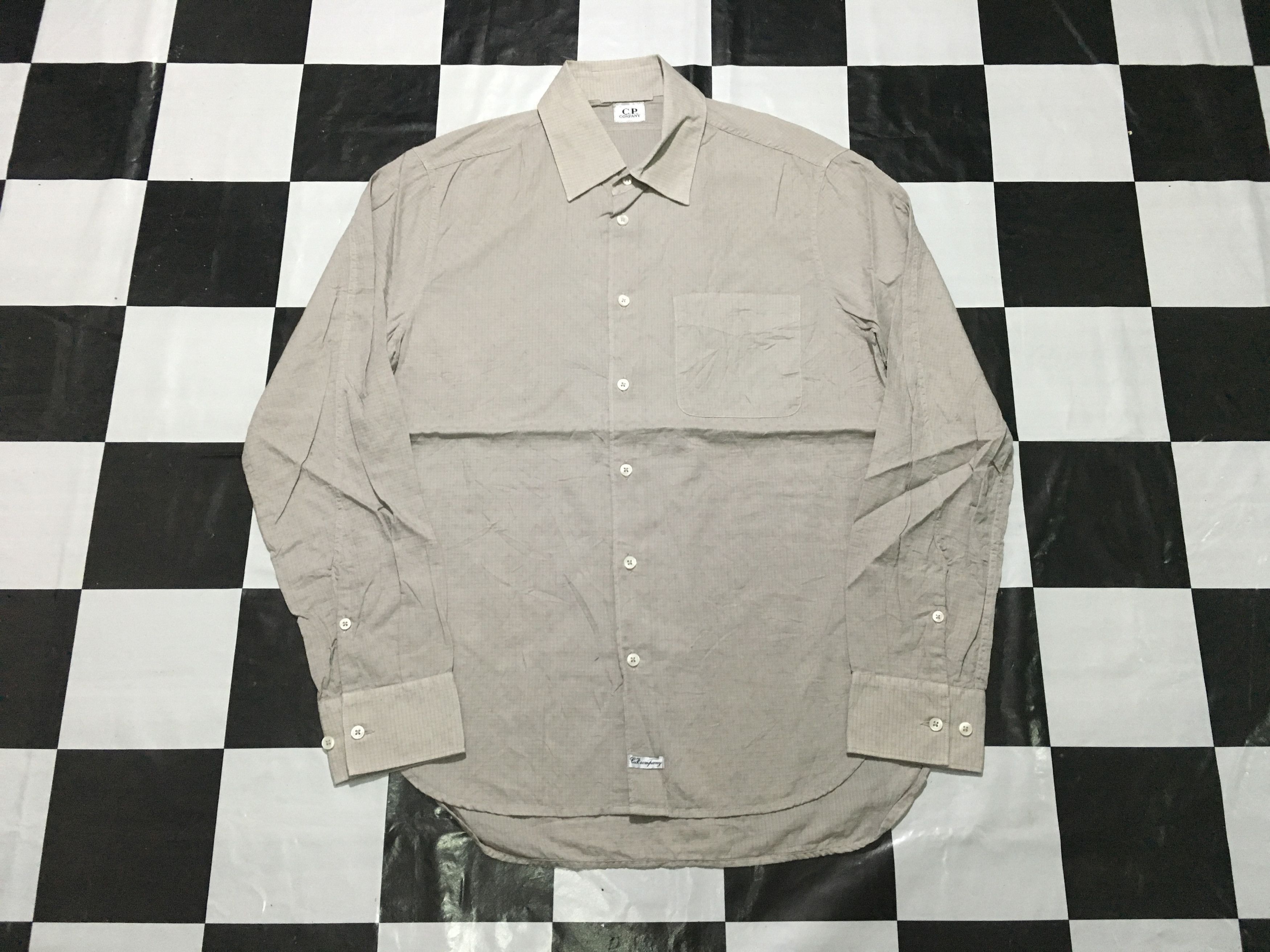 C.P. Company Vintage CP Company Shirt Long Sleeve Made In Italy Size US L / EU 52-54 / 3 - 2 Thumbnail