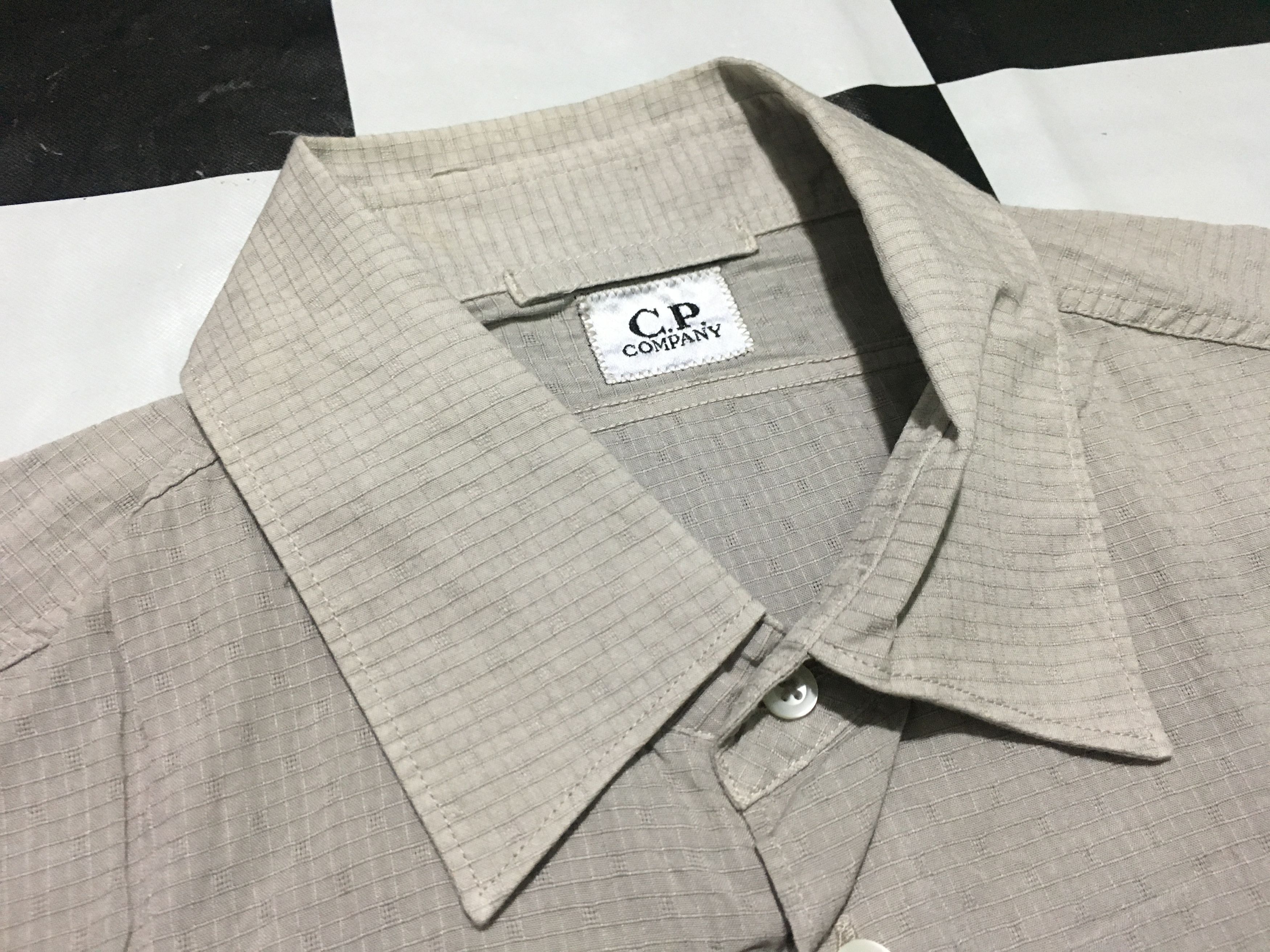 C.P. Company Vintage CP Company Shirt Long Sleeve Made In Italy Size US L / EU 52-54 / 3 - 3 Thumbnail