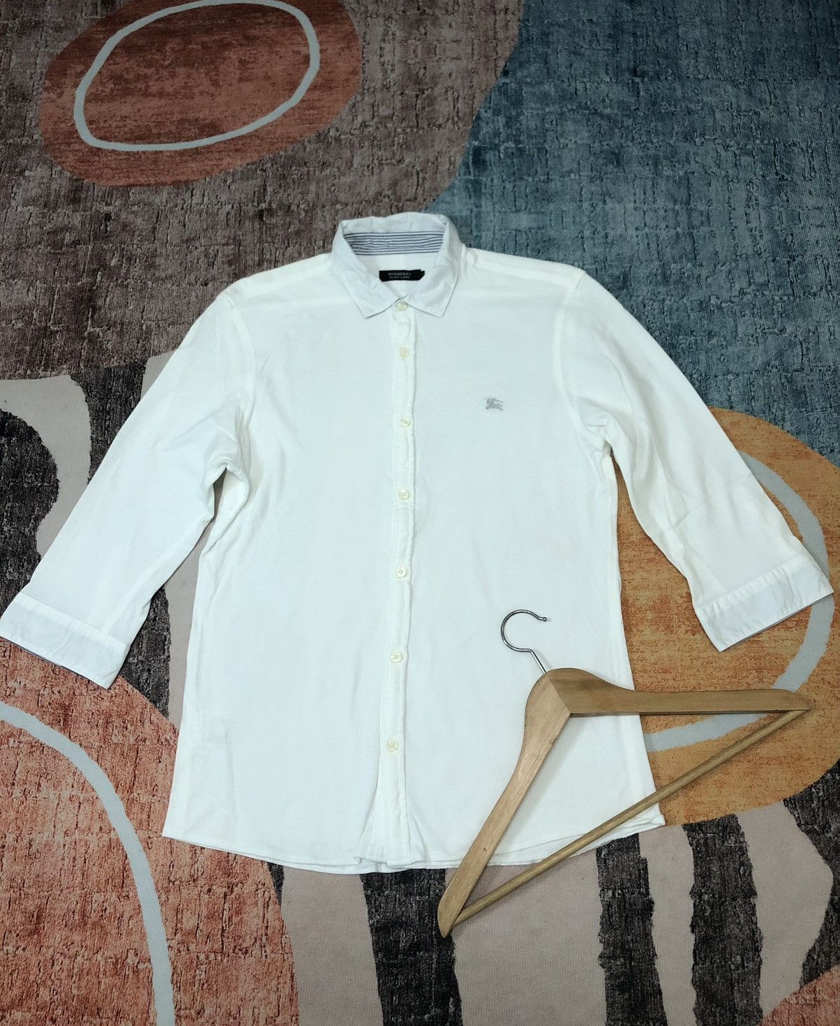 Burberry VINTAGE BURBERRY BLACK LABEL POLO SHIRT Size US M / EU 48-50 / 2 - 1 Thumbnail