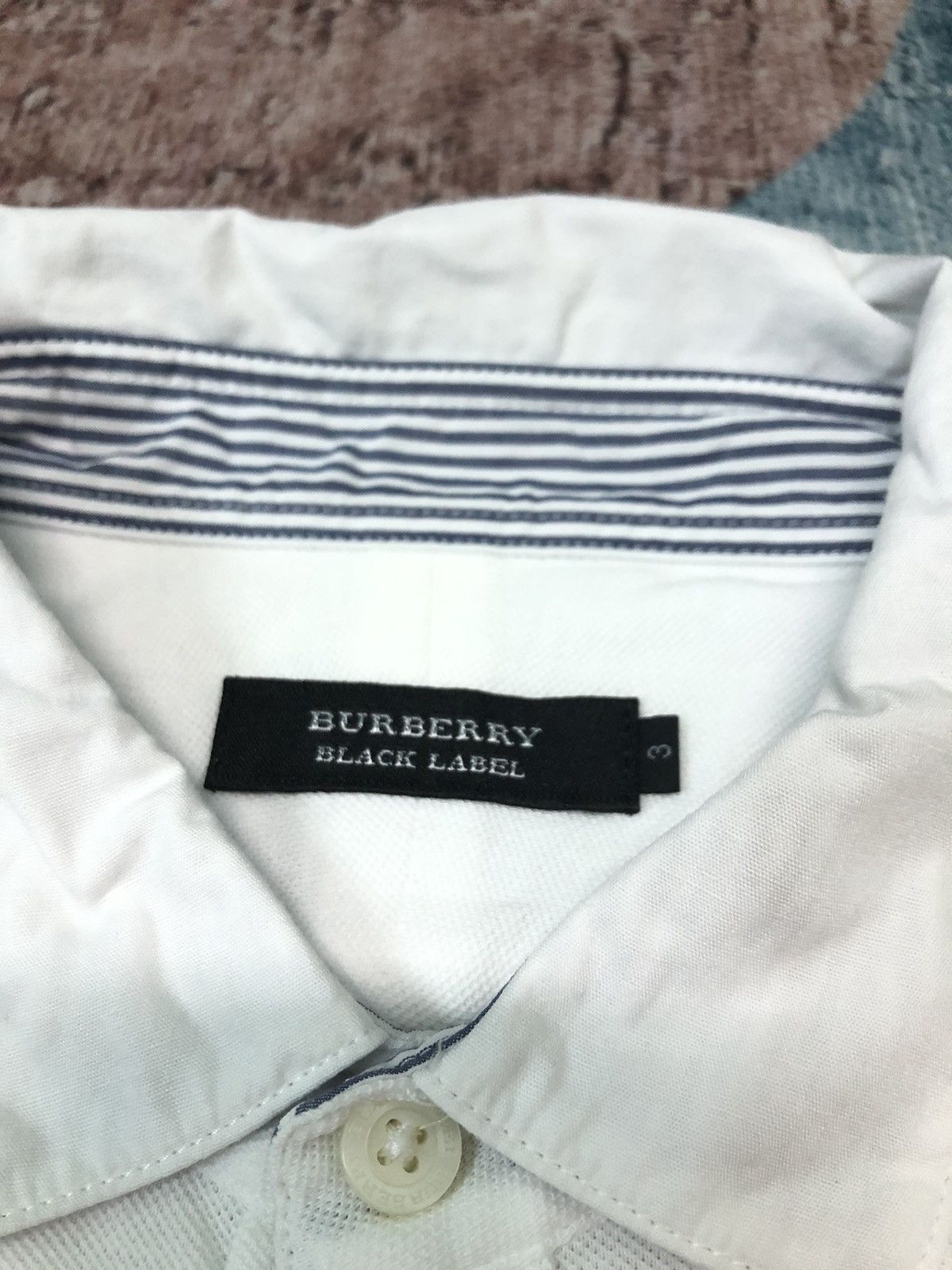 Burberry VINTAGE BURBERRY BLACK LABEL POLO SHIRT Size US M / EU 48-50 / 2 - 3 Thumbnail