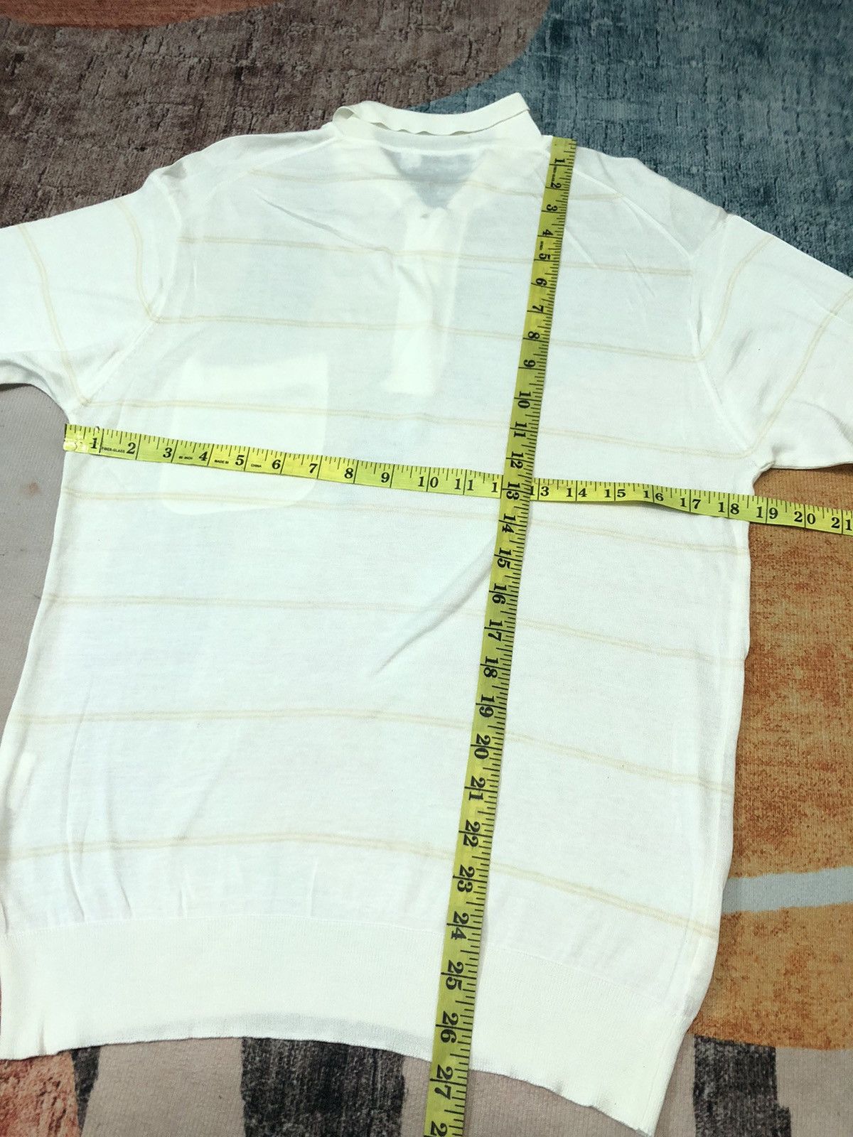 Burberry VINTAGE 90s BURBERRYS SINGLE POCKET SOFT THIN POLO SHIRT Size US S / EU 44-46 / 1 - 6 Thumbnail