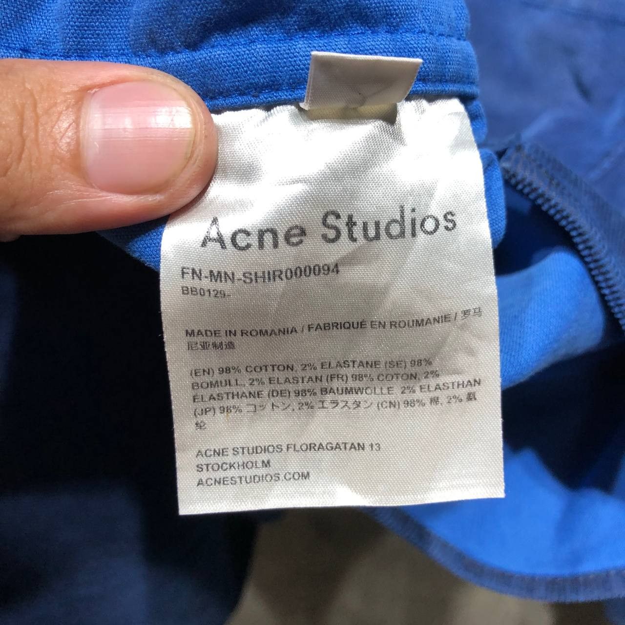 Acne Studios BNWT Acne Studios Corduroy Button down long sleeves Size US XXL / EU 58 / 5 - 13 Thumbnail