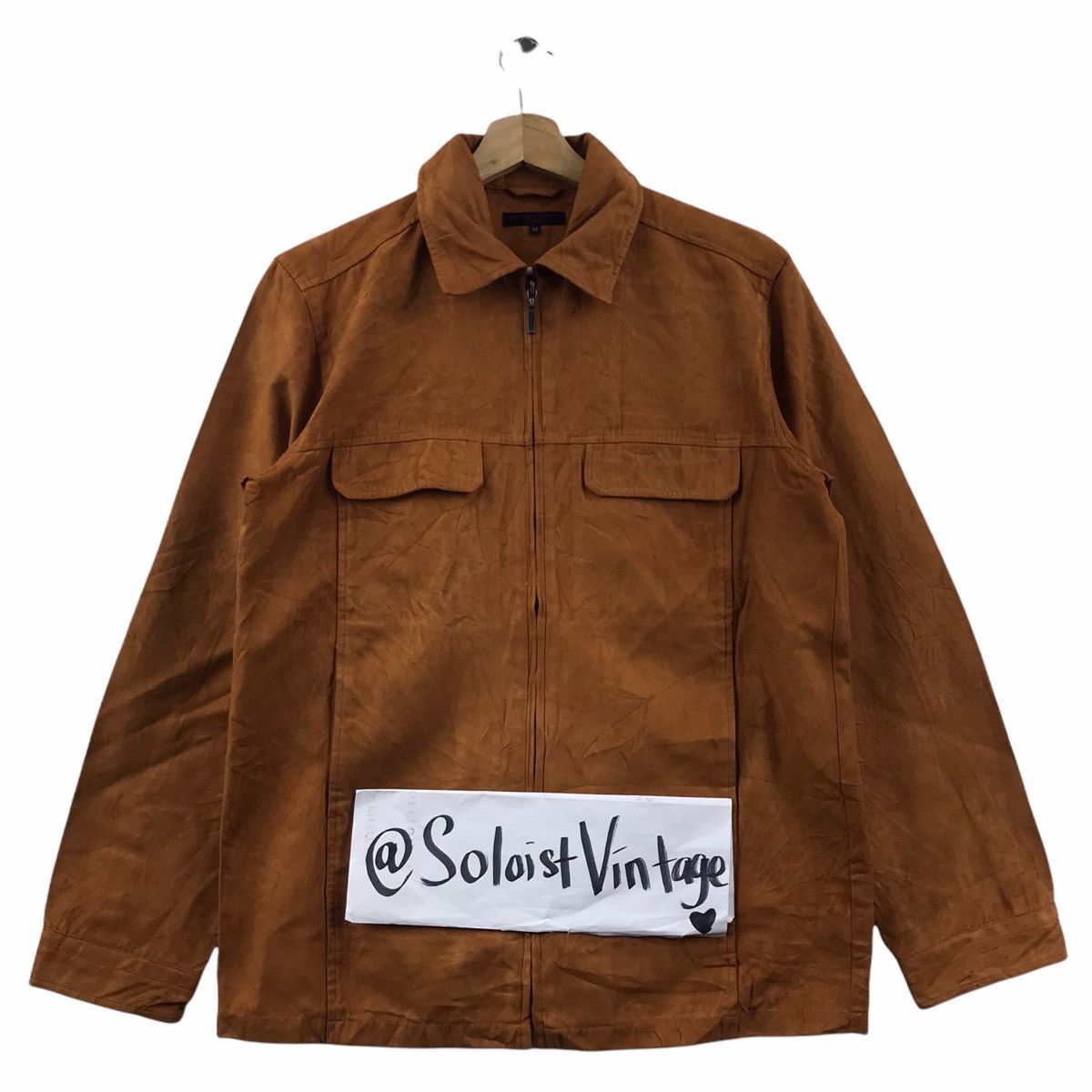 Hiroko Koshino Homme HIROKO KOSHINO HOMME Suede Japanese Brand Western Jacket Size US M / EU 48-50 / 2 - 1 Thumbnail