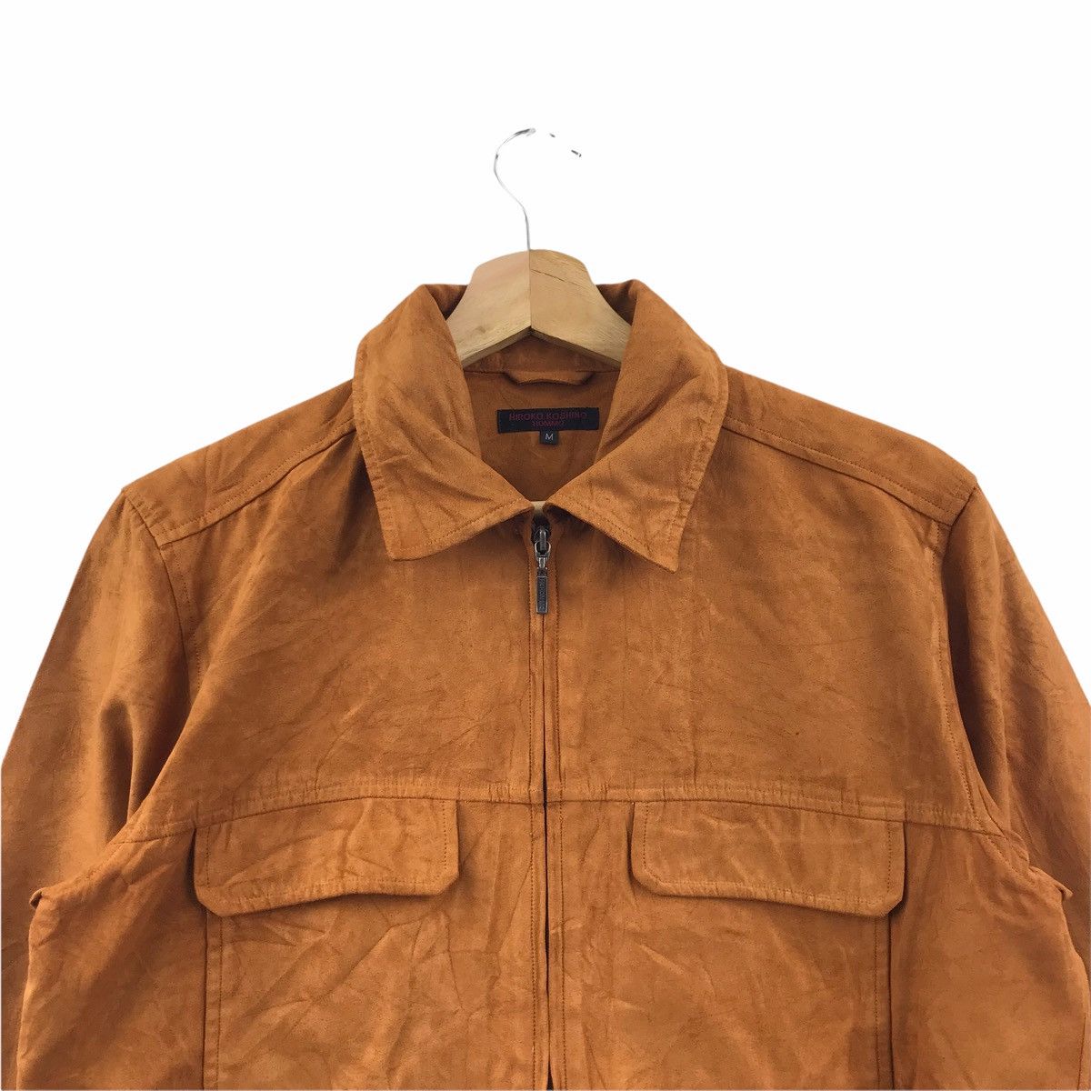 Hiroko Koshino Homme HIROKO KOSHINO HOMME Suede Japanese Brand Western Jacket Size US M / EU 48-50 / 2 - 2 Thumbnail